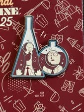 Disney 2025 EPCOT Food & Wine Festival Muppets Dr Bunsen Honeydew Beaker Pin