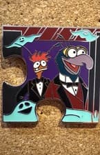 Disney Pin Connection Muppets Haunted Mansion Puzzle - Gonzo & Pepe LE 700