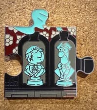 Muppets Haunted Mansion Puzzle - Dr. Bunsen & Beaker Busts