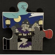 The Muppets Haunted Mansion Puzzle Piece Mystery Pin