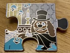 Rowlf as Organist Muppet Haunted Mansion Puzzle Pin