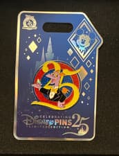 2025 Disney Celebrating 25 Years Pin Event Dressed To Impress Figment LE 750
