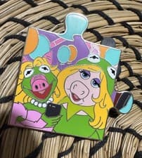 Haunted Mansion Muppets Puzzle Pin Piggy And Kermit