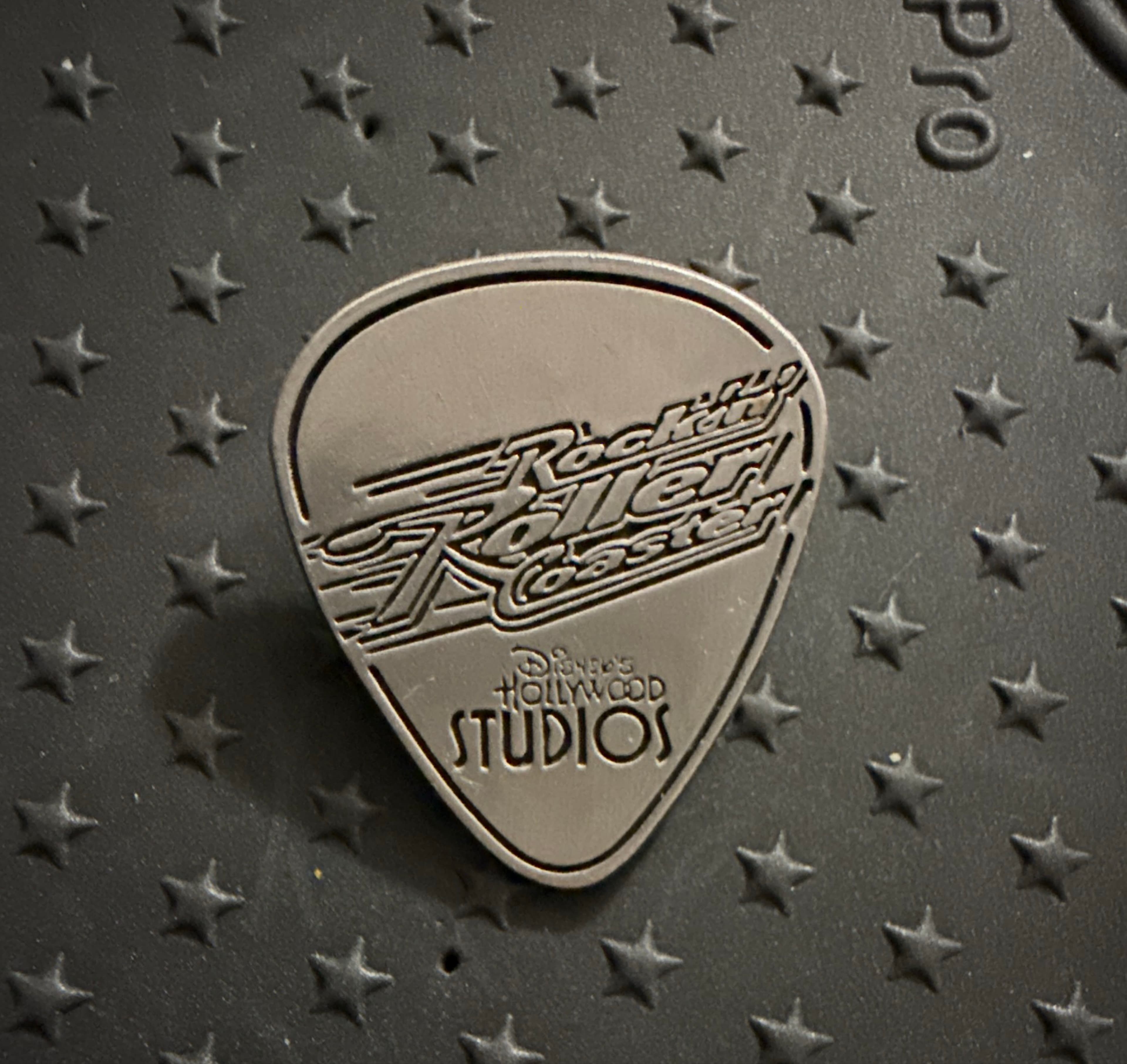 Rock 'n' Roller Coaster Attraction - Guitar Pick - Disney's Hollywood Studios