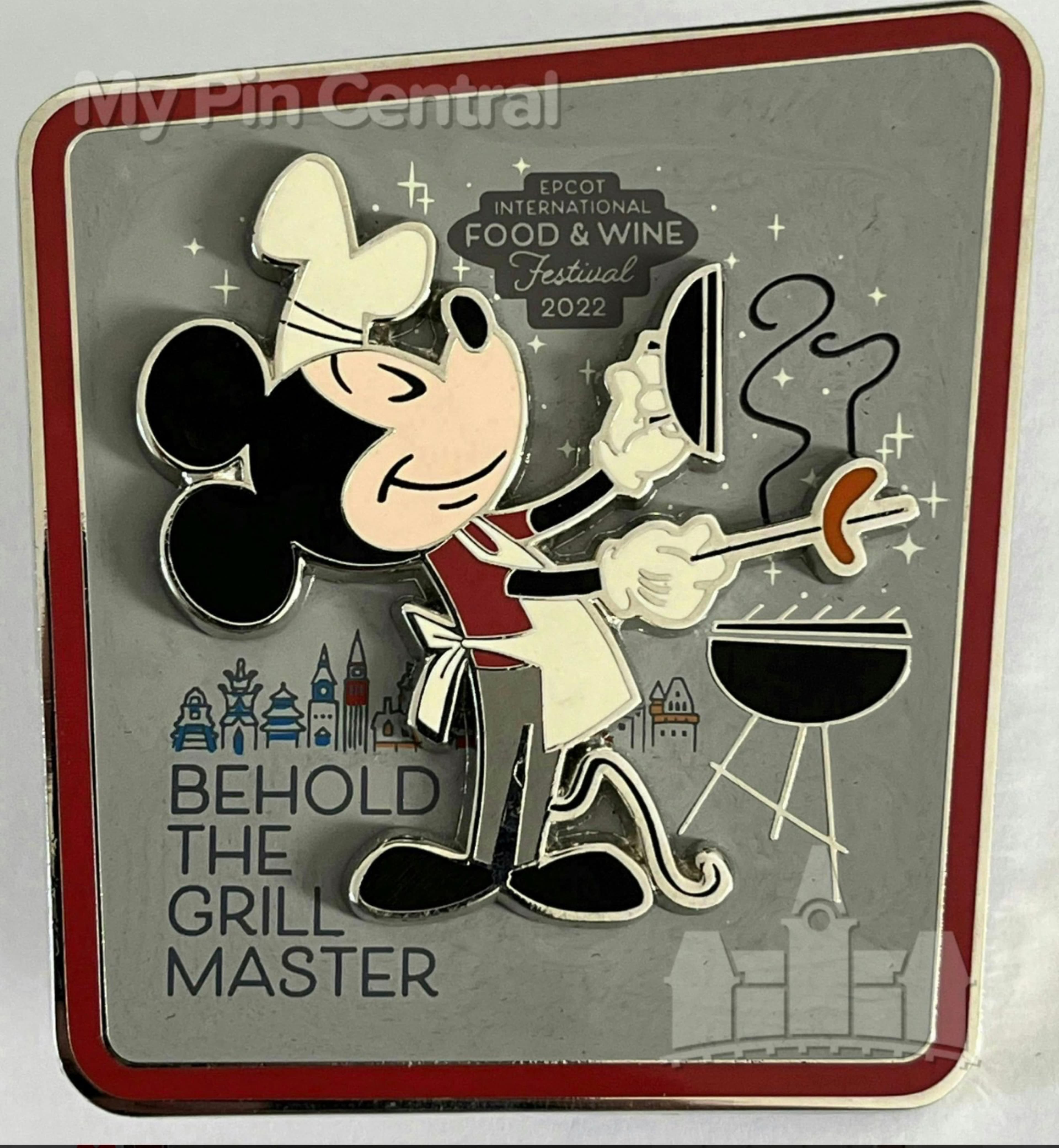 Mickey Mouse Behold the Grill Master - Epcot International Food & Wine Festival 2022