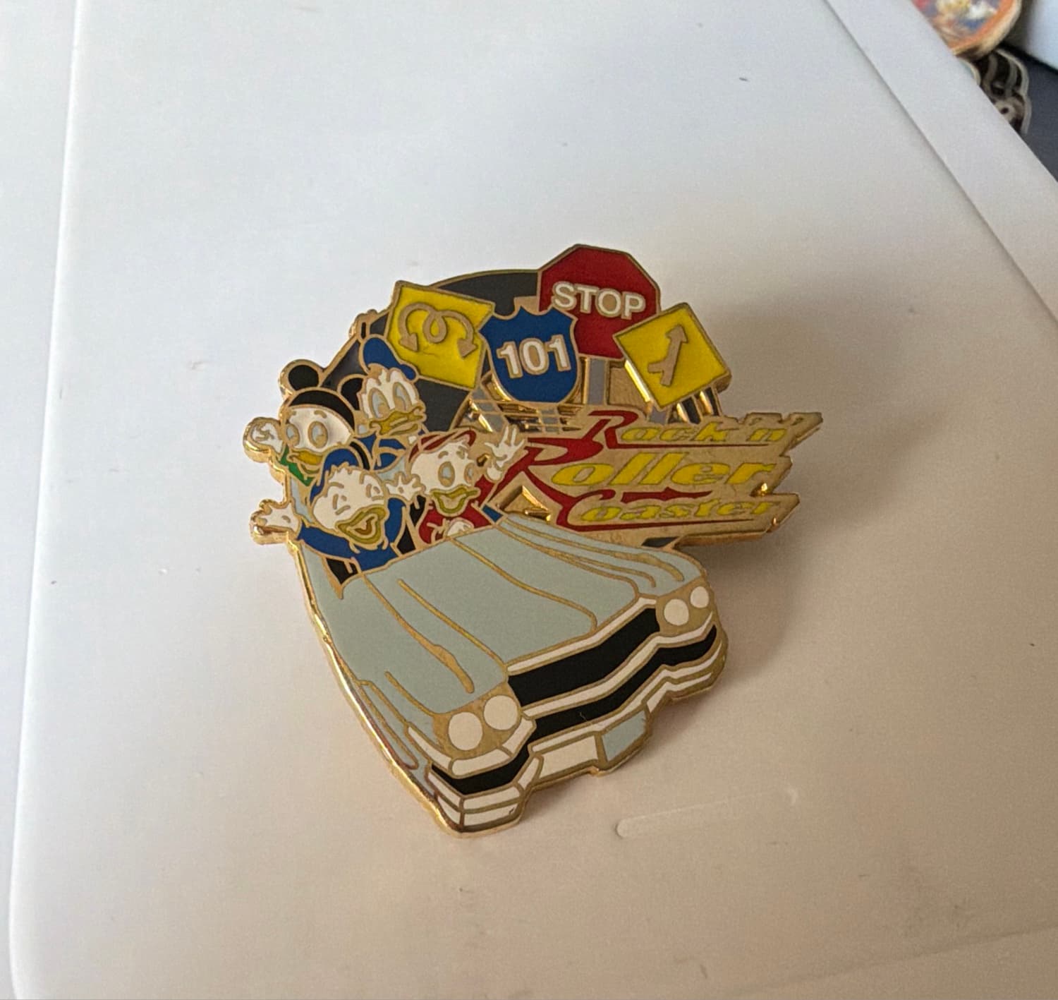 Donald and Nephews Rock 'N' Roller Coaster