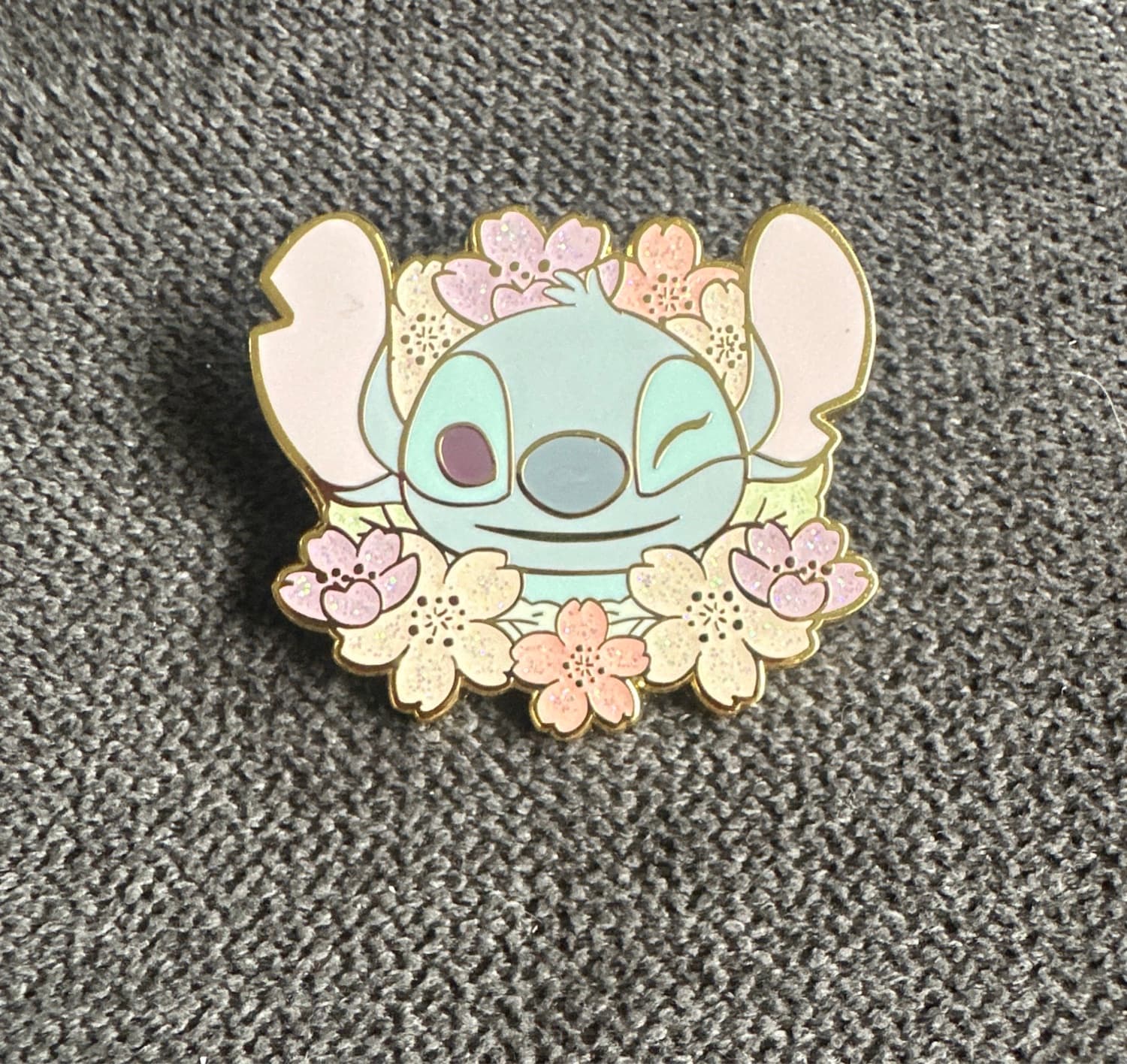 Stitch Cherry Blossom Glitter (CHASER)