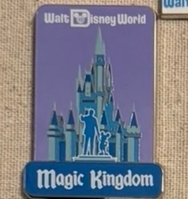 Magic Kingdom Park Icon - Cinderella Castle & Partners Statue front