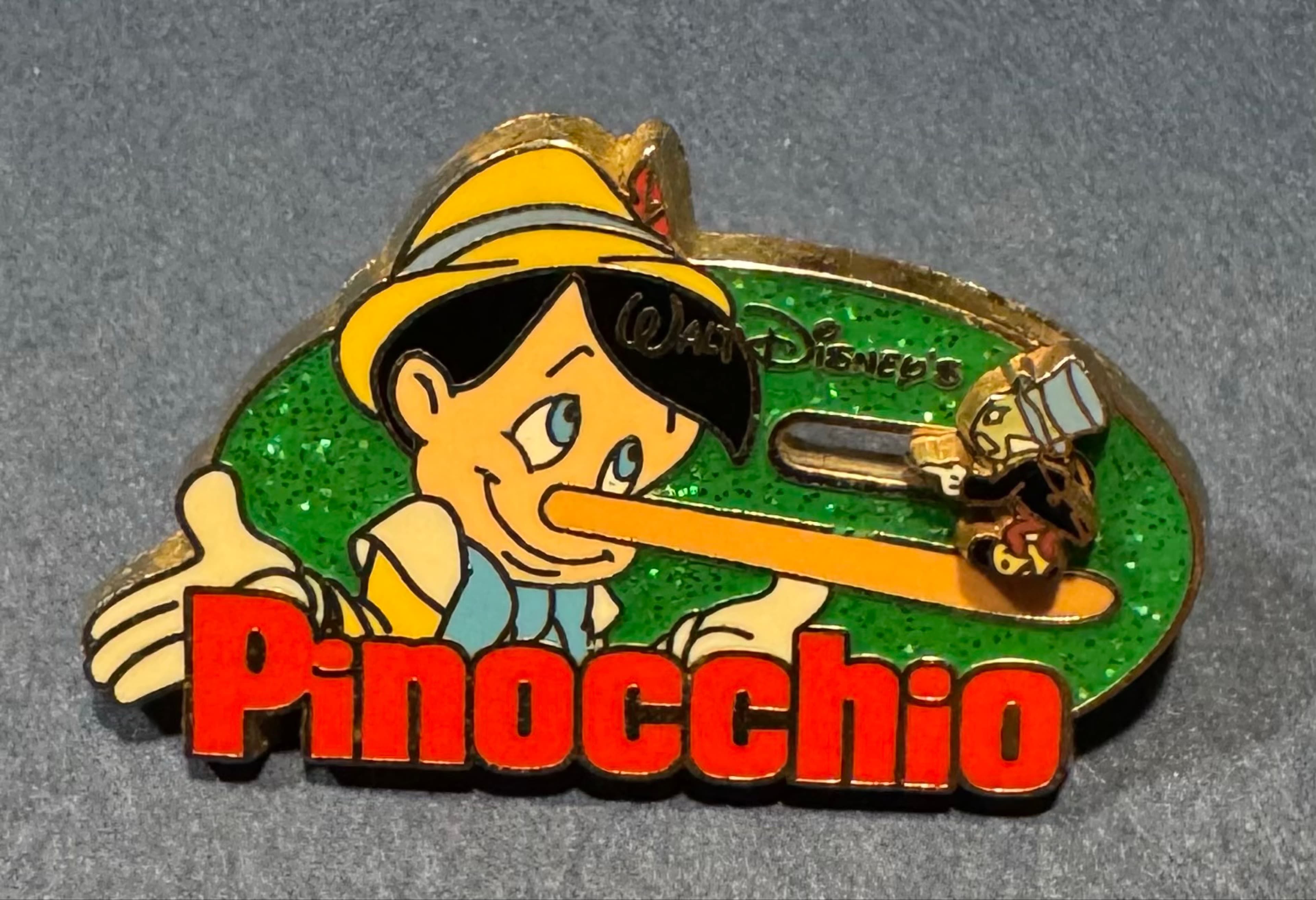 Pinocchio with Sliding Jiminy Cricket