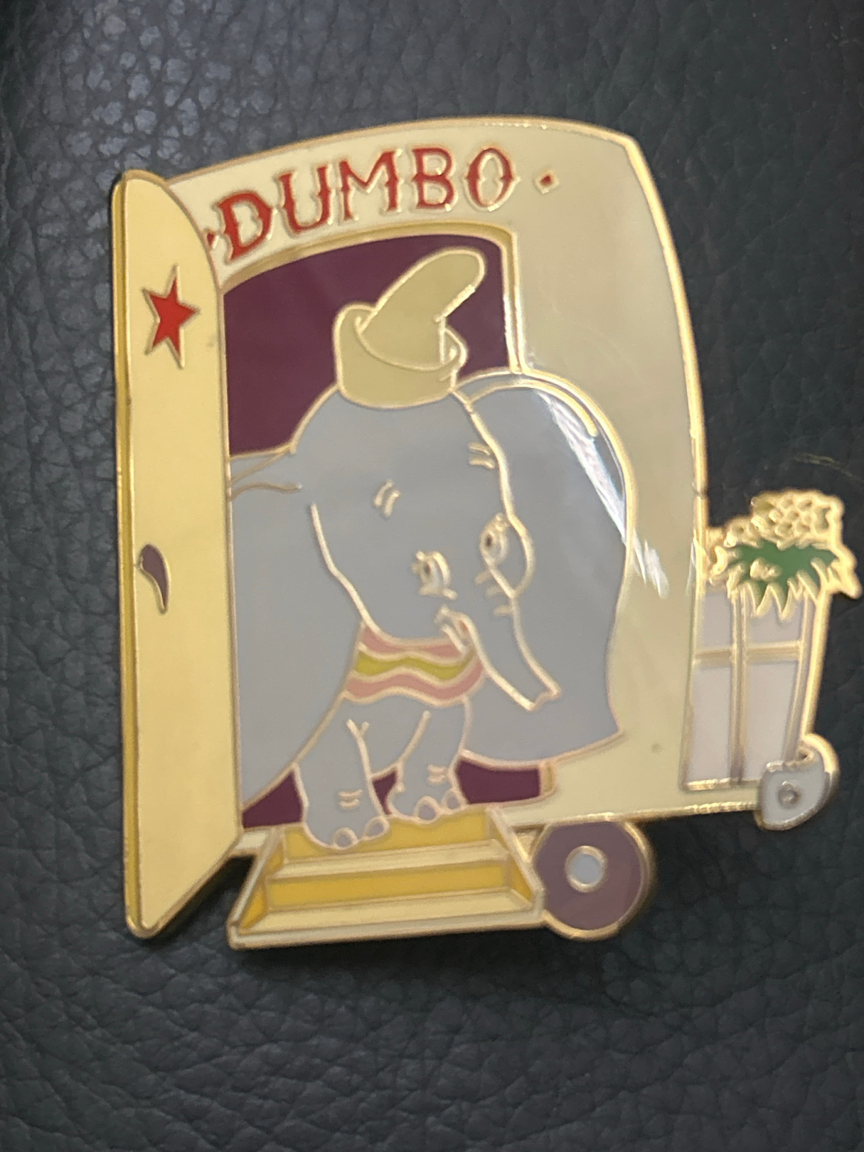 Dumbo in Circus Wagon