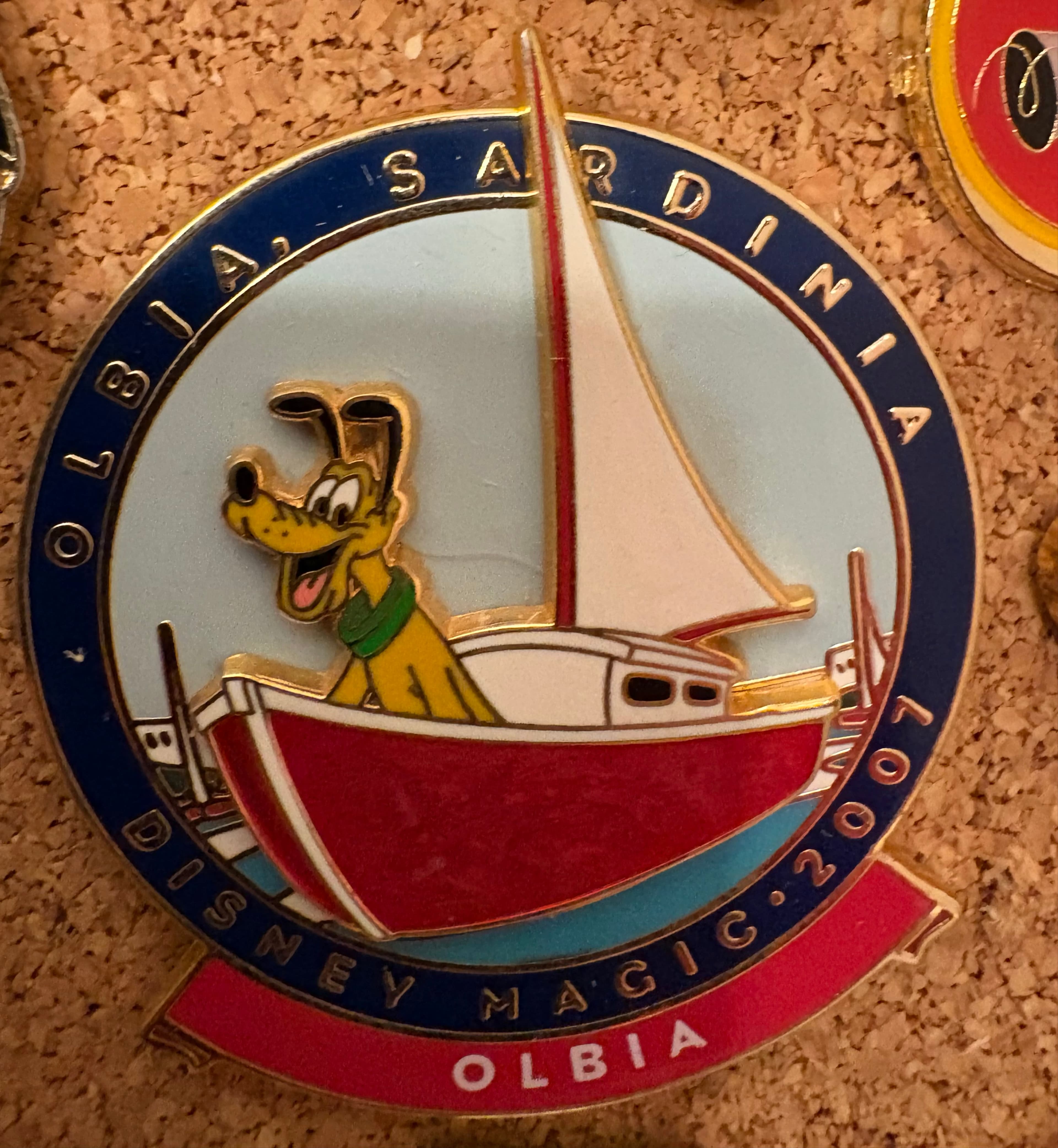 Pluto on Sail Boat - Olbia, Sardinia