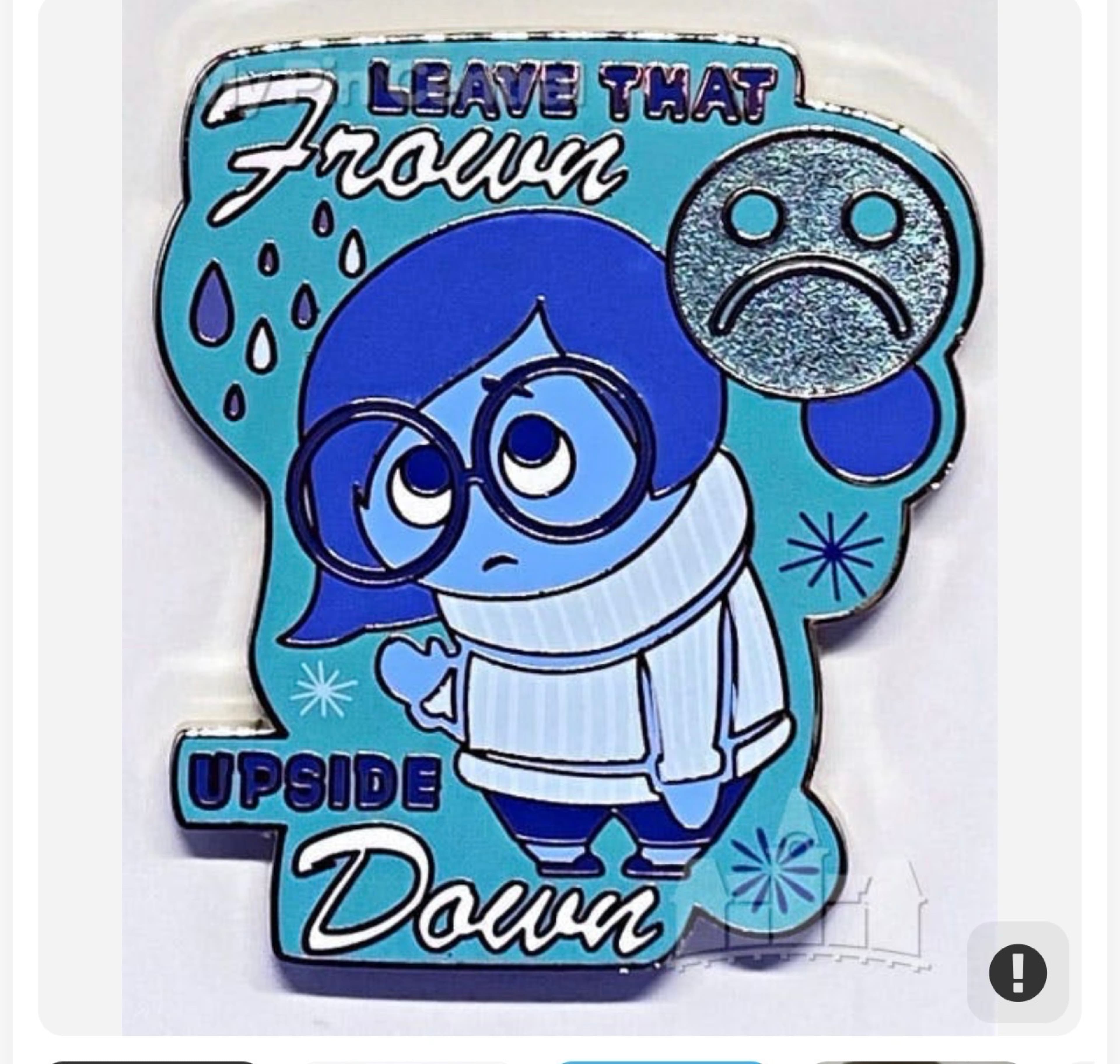 Sadness - Leave That Frown Upside Down - Inside Out