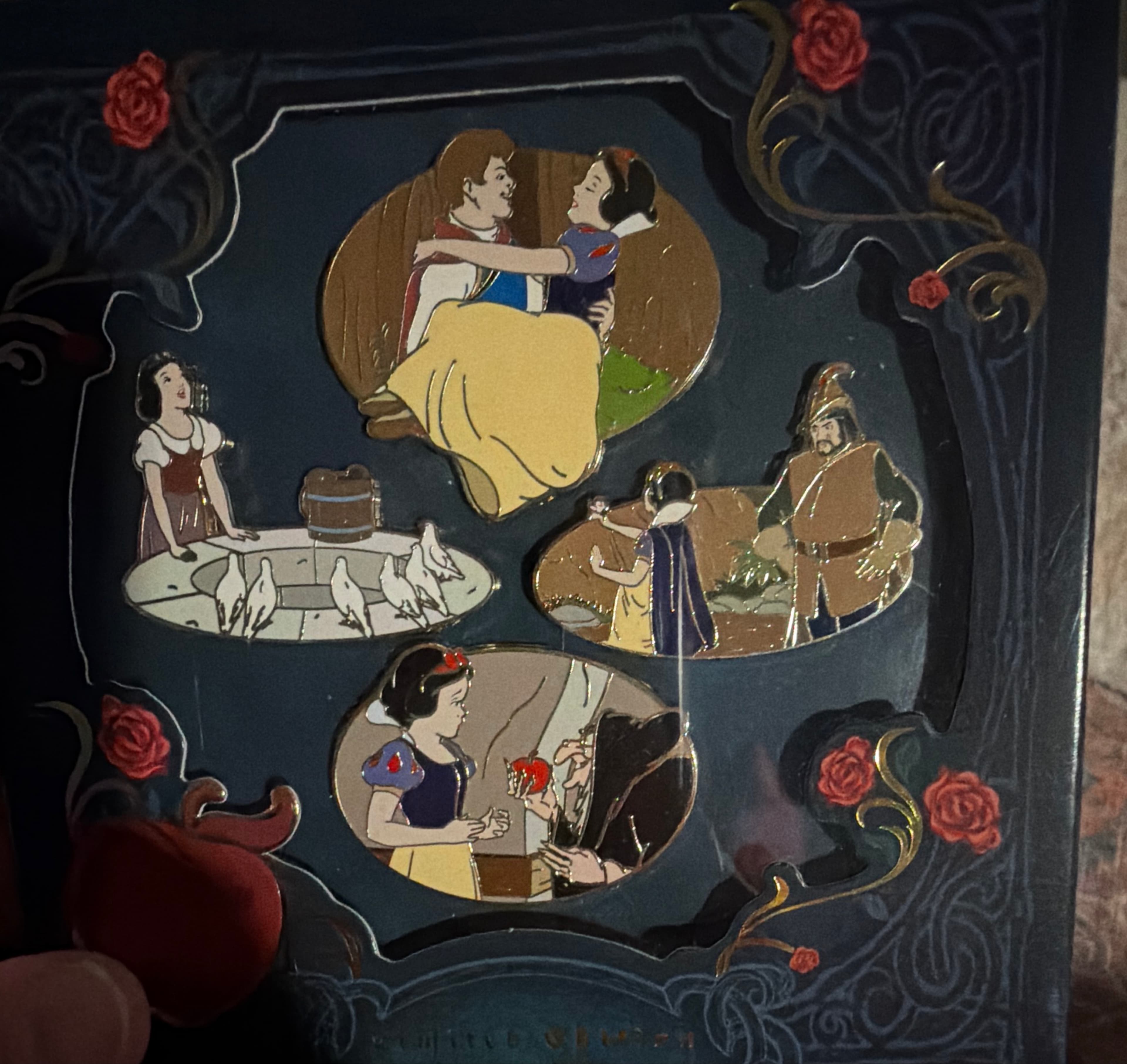 Snow White and the Seven Dwarfs 85th Anniversary - Boxed 4 Pin Set
