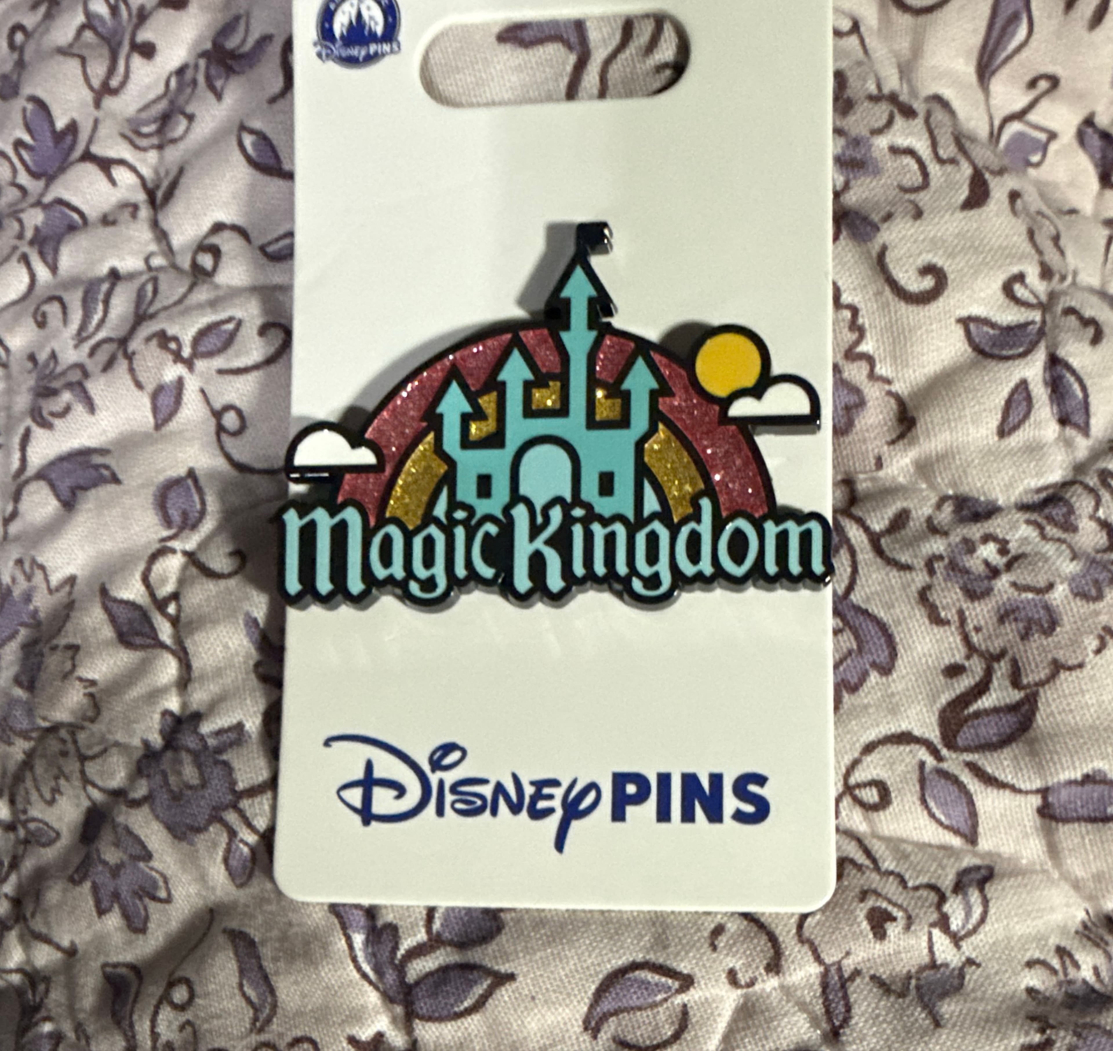 Magic Kingdom Castle Pin front