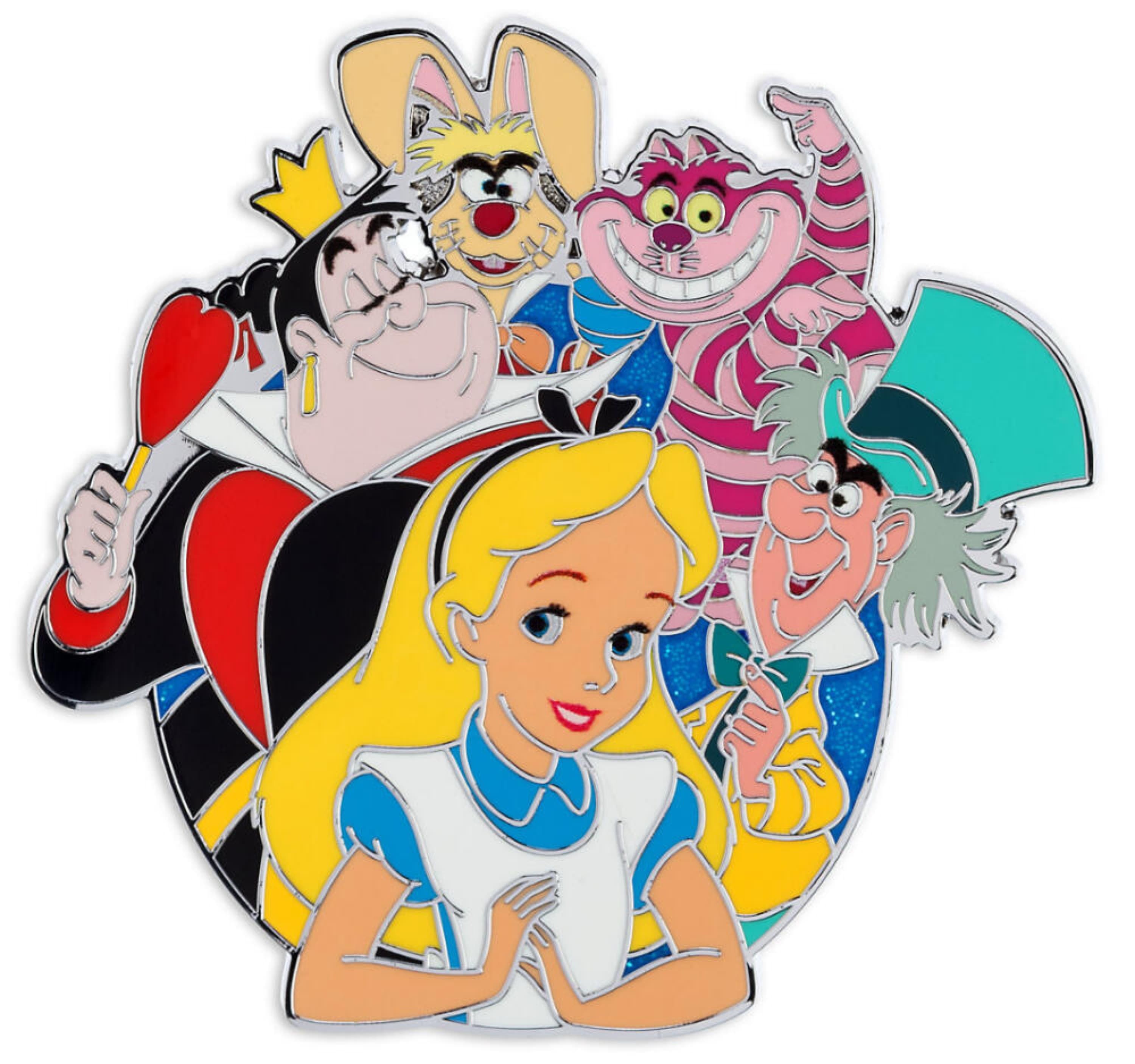 Alice in Wonderland Character Cluster