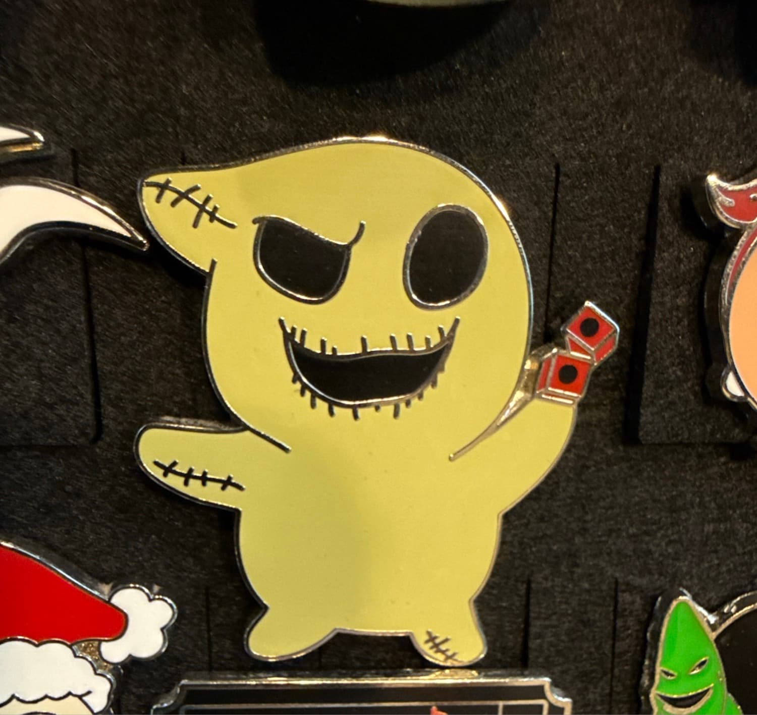 Oogie Boogie Holding Dice front
