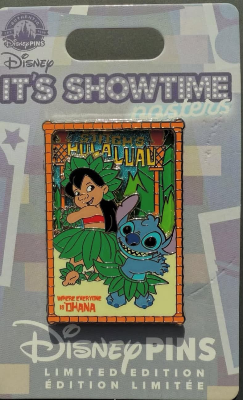 2024 It’s Showtime Poster - Lilo and Stitch front