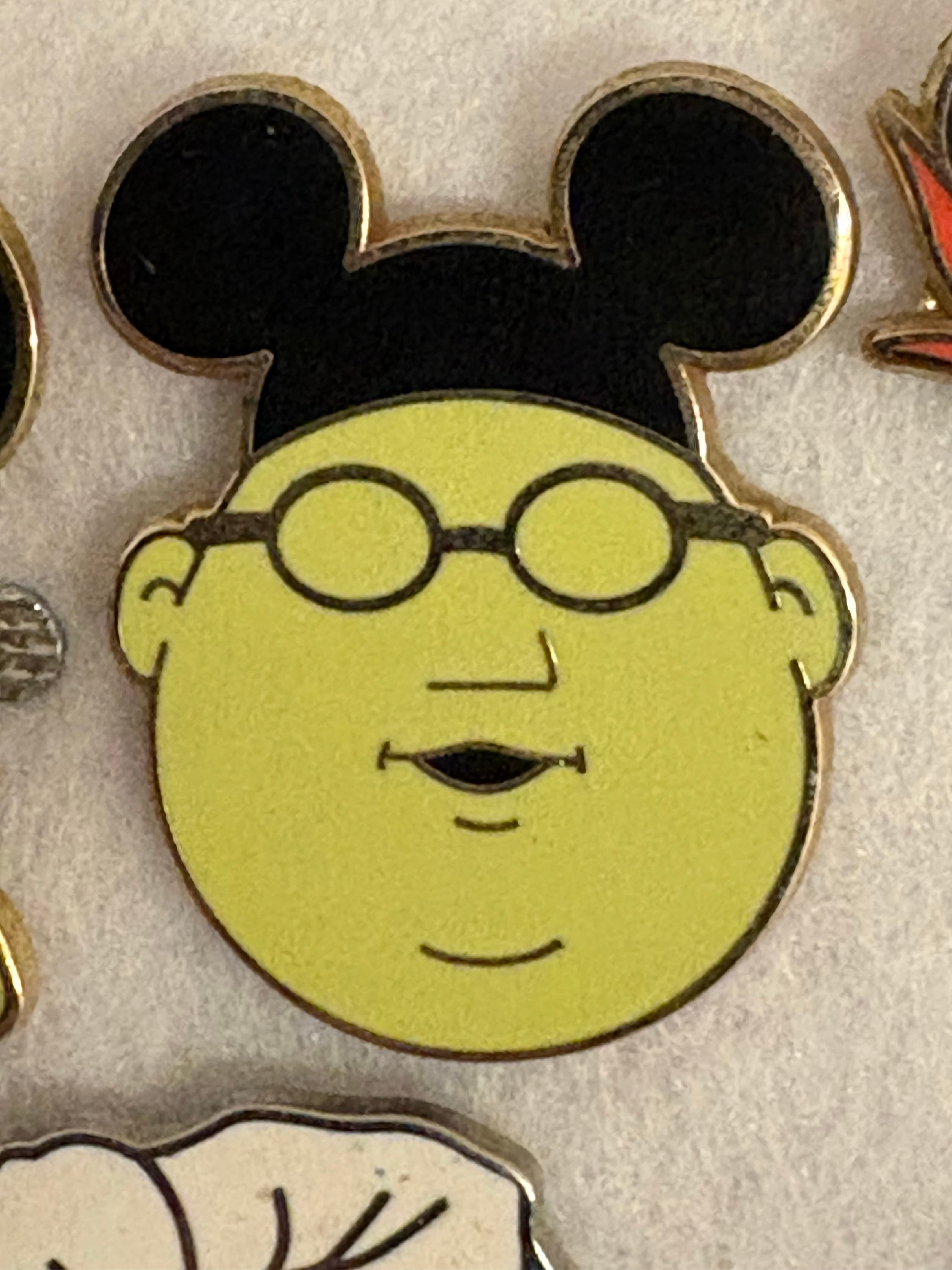 Dr. Bunsen Honeydew Wearing Mickey Ears Earhat Trading Pin