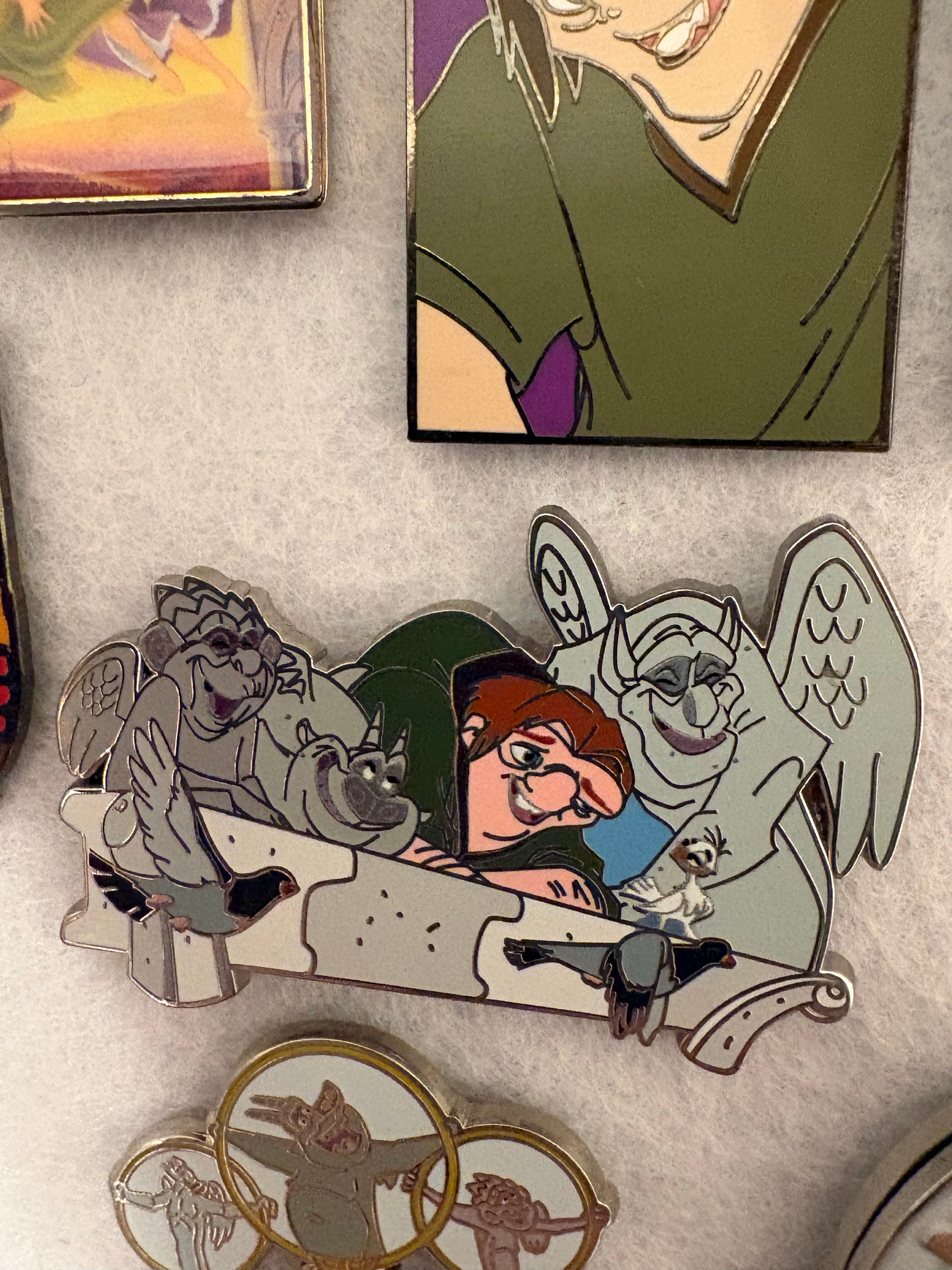 Quasimodo, Gargoyles, and Little Bird