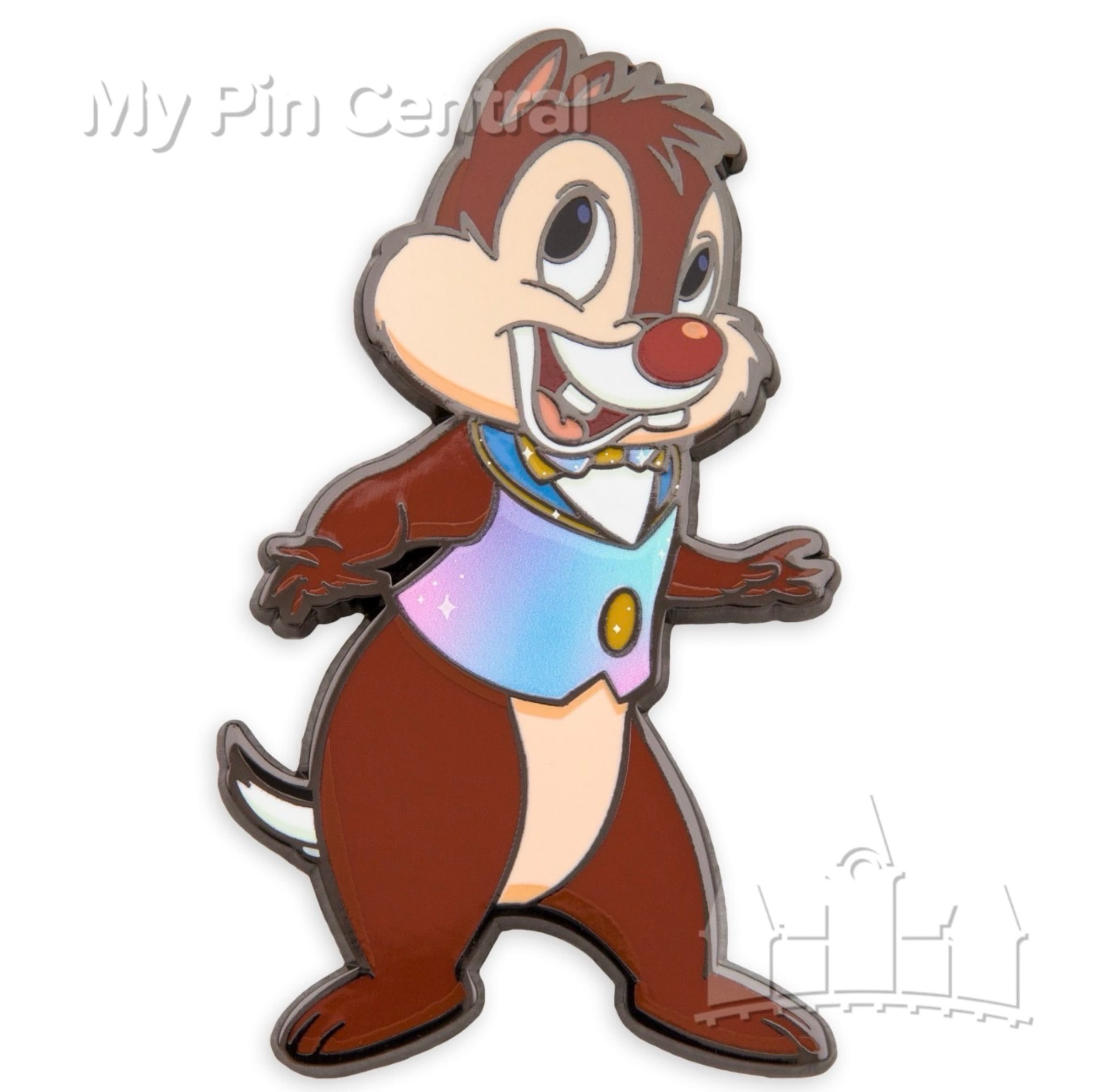 Dale in Iridescent Blue/Purple Vest