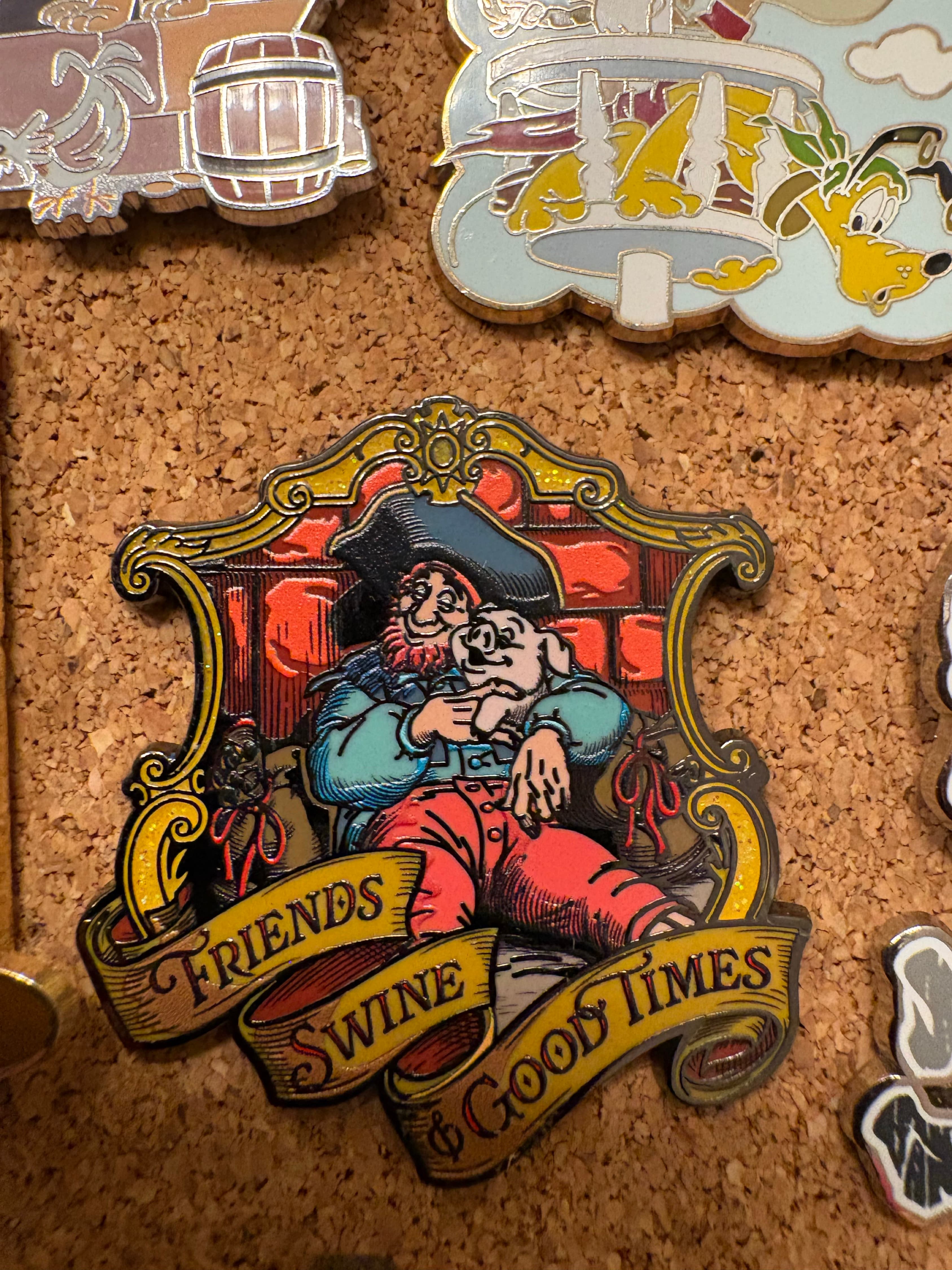 Friends, Swine & Good Times - Pirates of the Caribbean Traditional Tattoo Collection