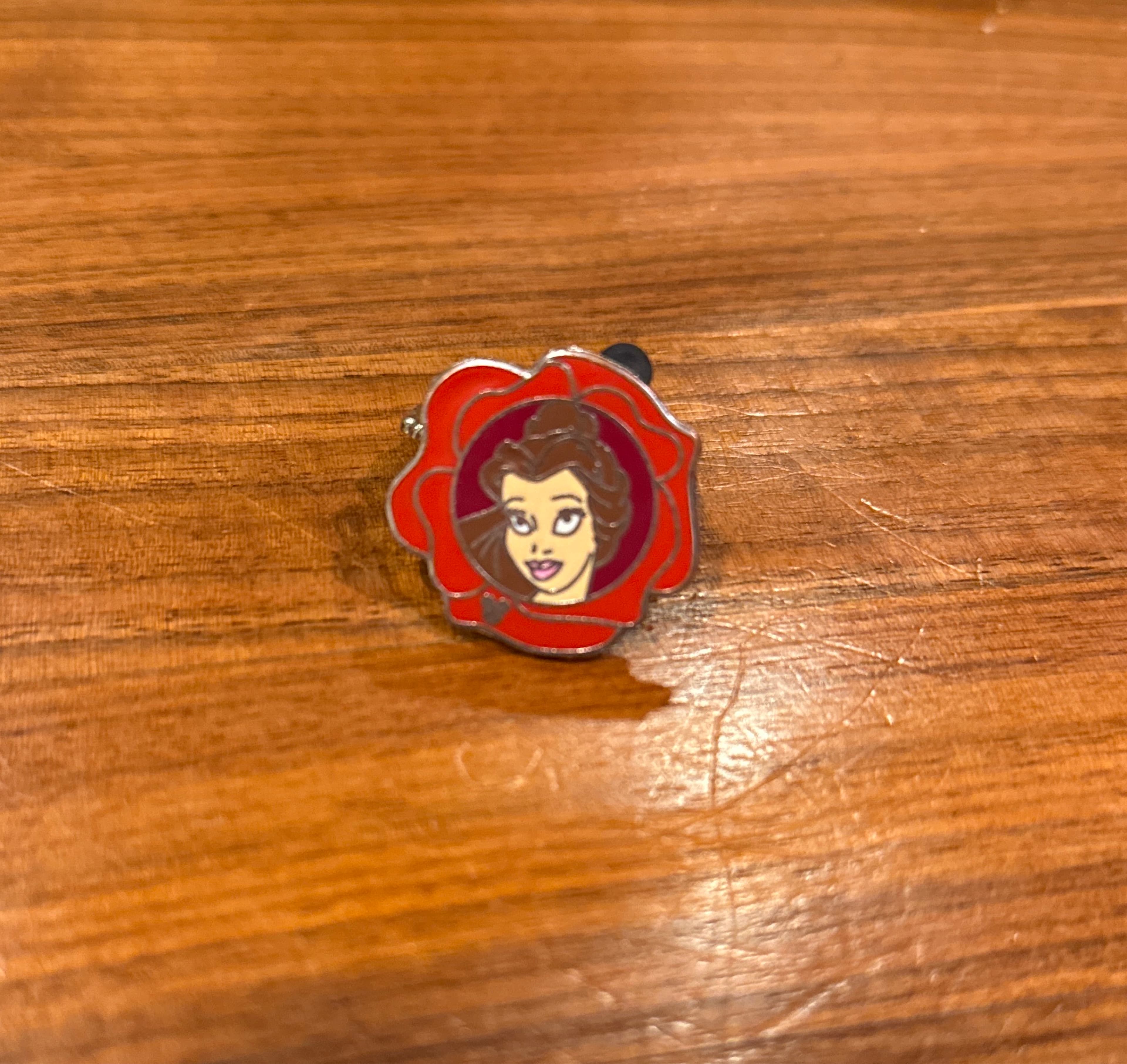 Belle Red Rose - 2011 Hidden Mickey - Princess Flowers