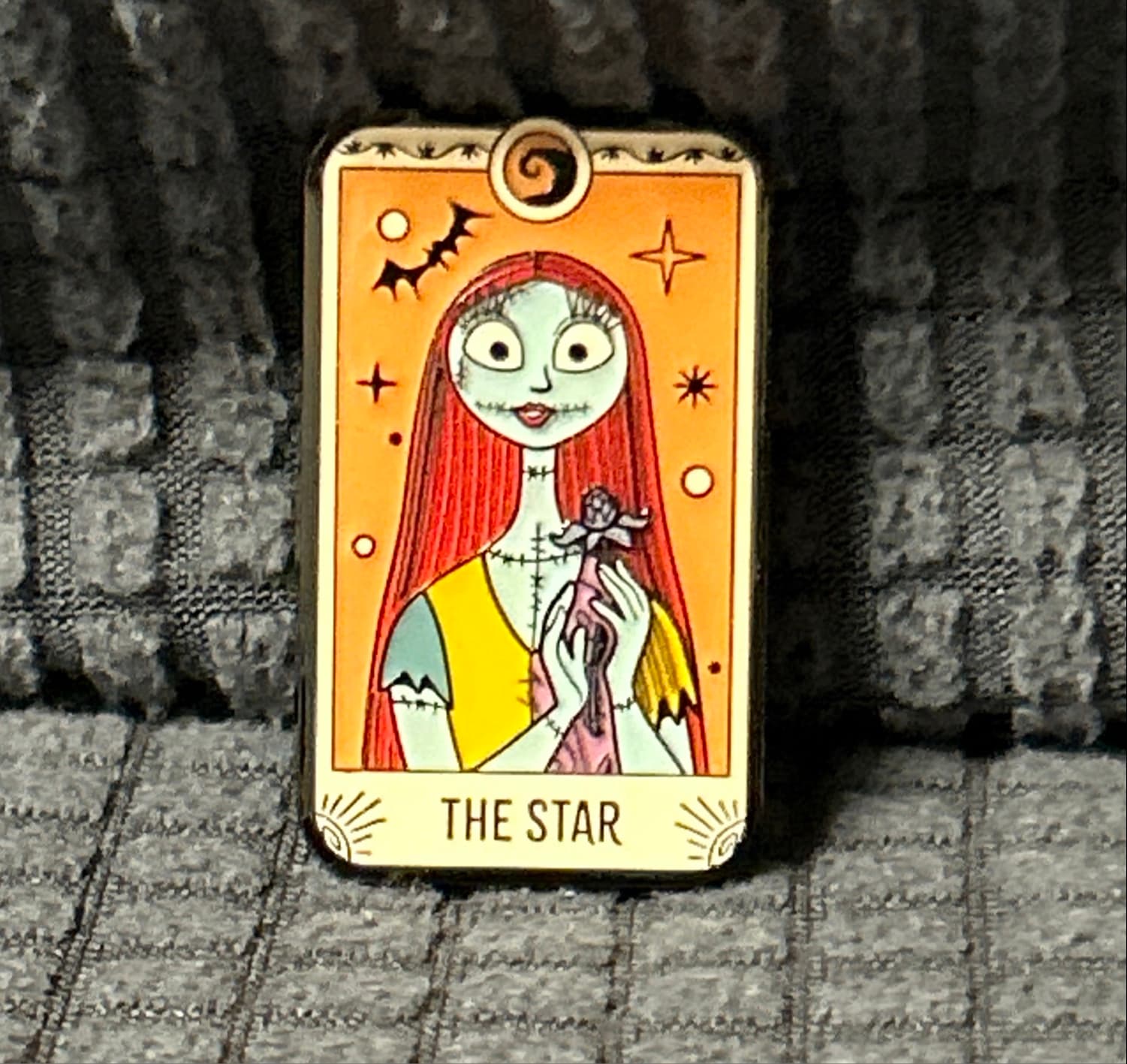 Sally The Star Tarot Card Pin