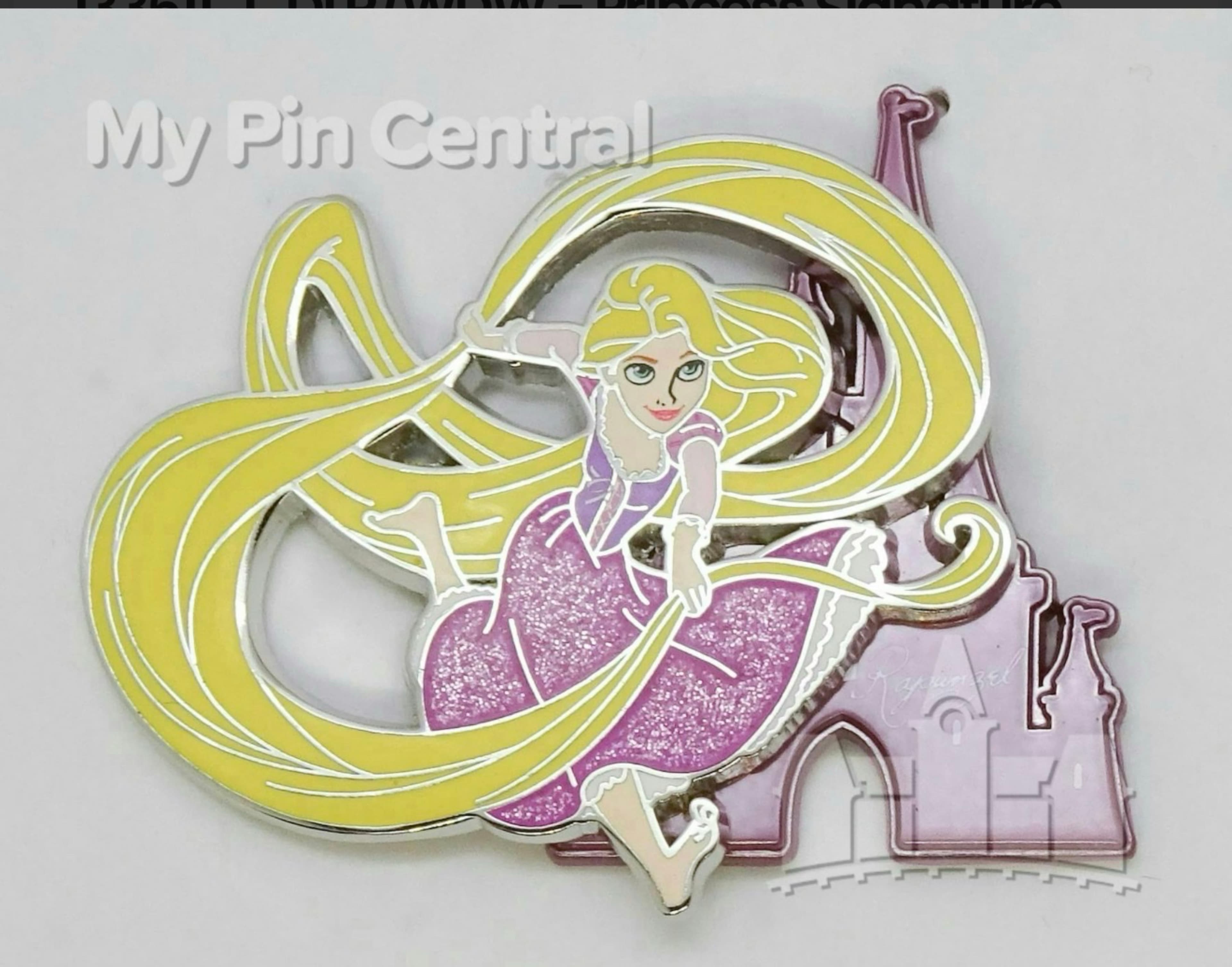 Rapunzel with Fantasyland Castle and Signature front