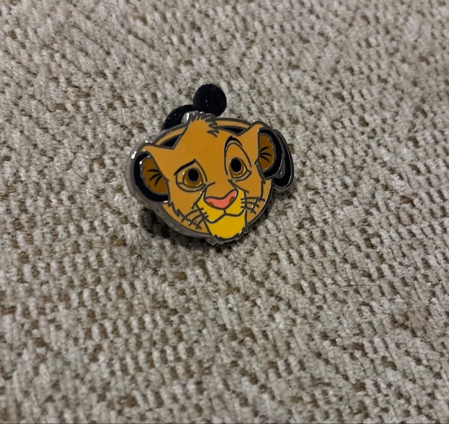 Simba Hidden Mickey Lion King Face