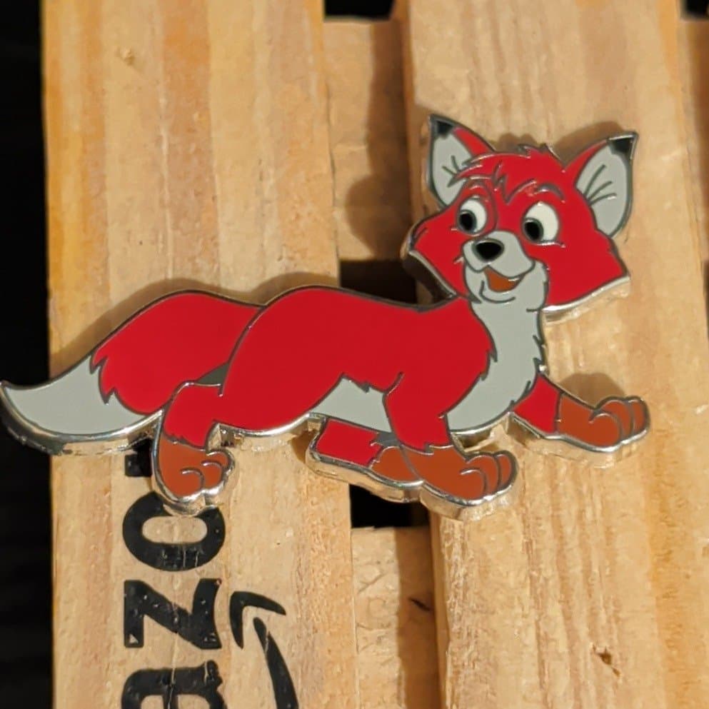 Tod Lying Down Smiling - The Fox and The Hound