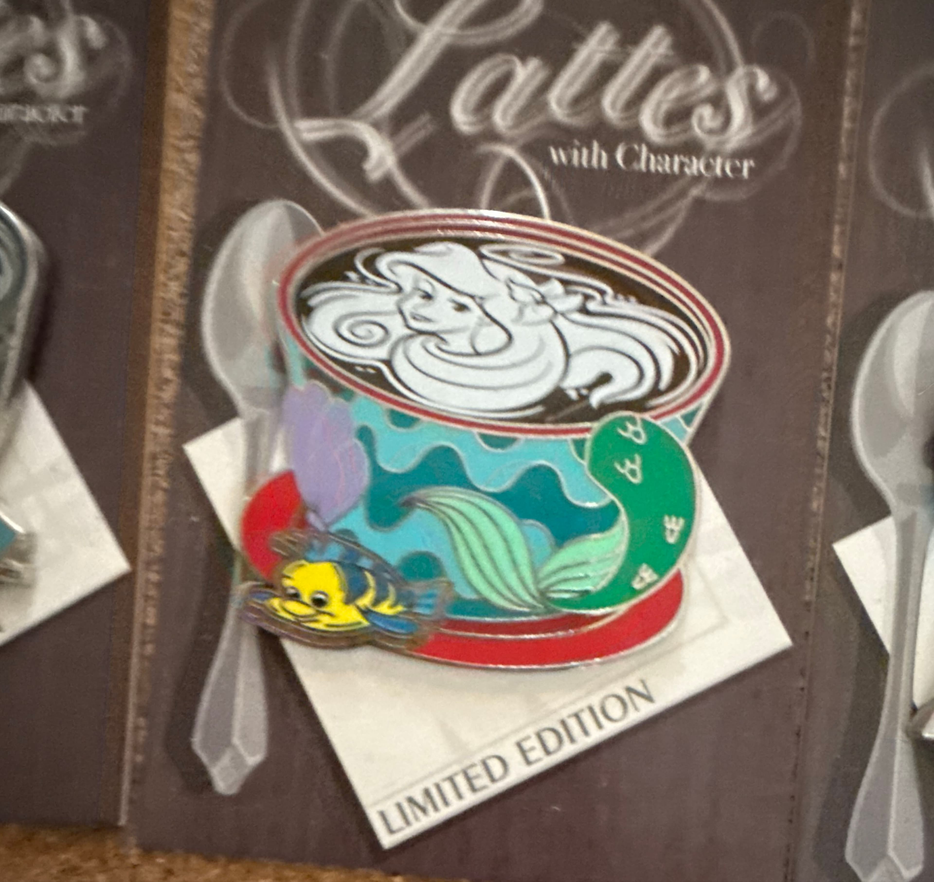 Ariel Lattes with Character Pin