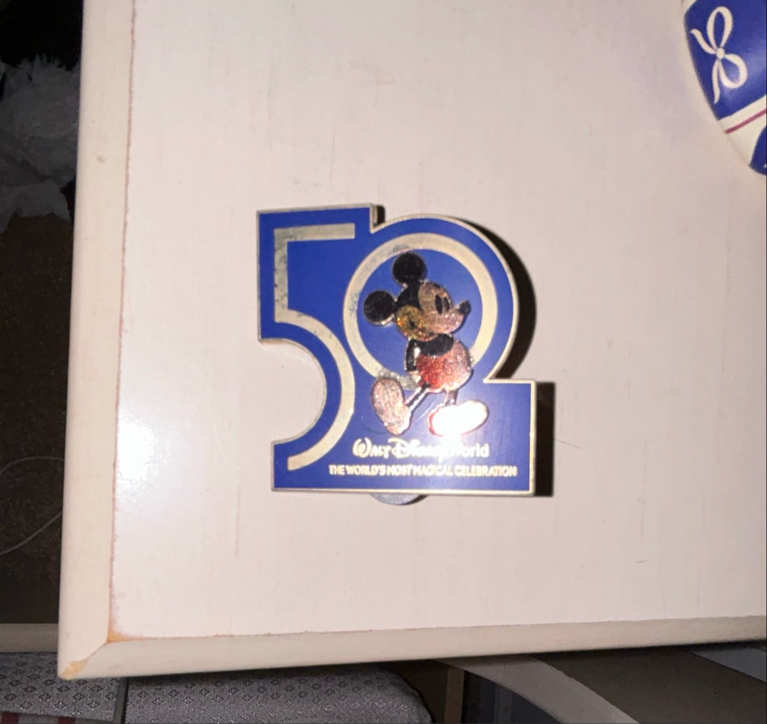 Walt Disney World 50th Anniversary Mickey Mouse Celebration Pin