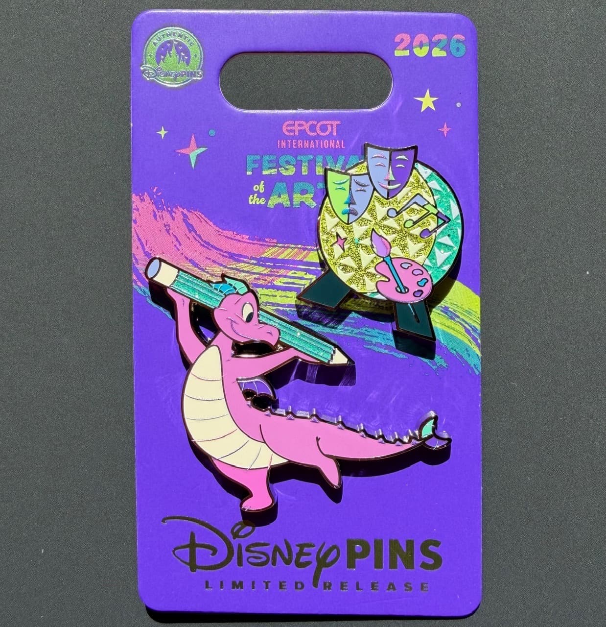 Figment and Spaceship Earth Two Pin Set