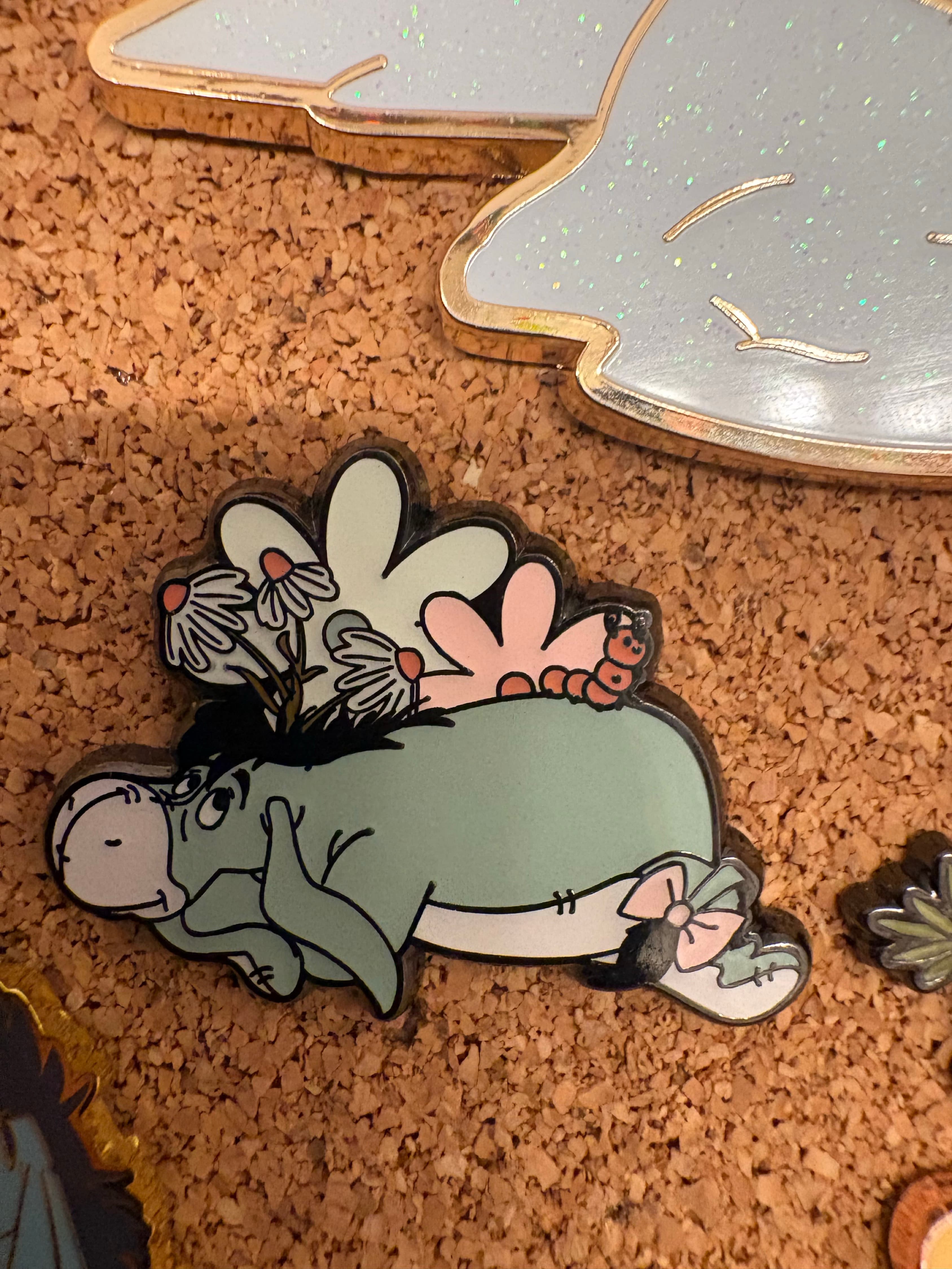 LFLY - Eeyore with Mushrooms and Flowers