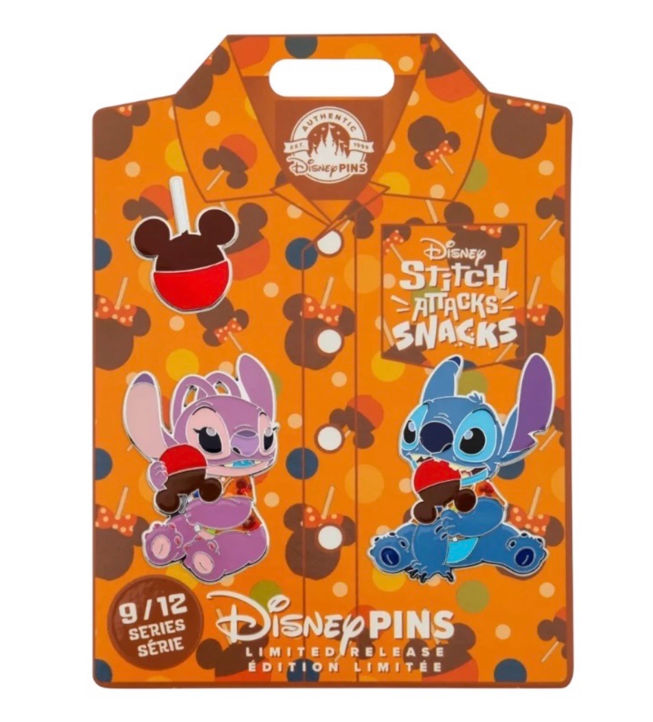 Stitch and Angel with Candy Apple Set - September
