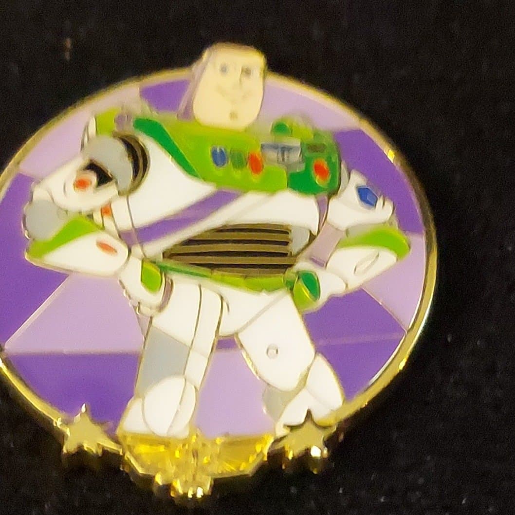 Toy Story Disney Pin: Buzz Lightyear Star Command Logo