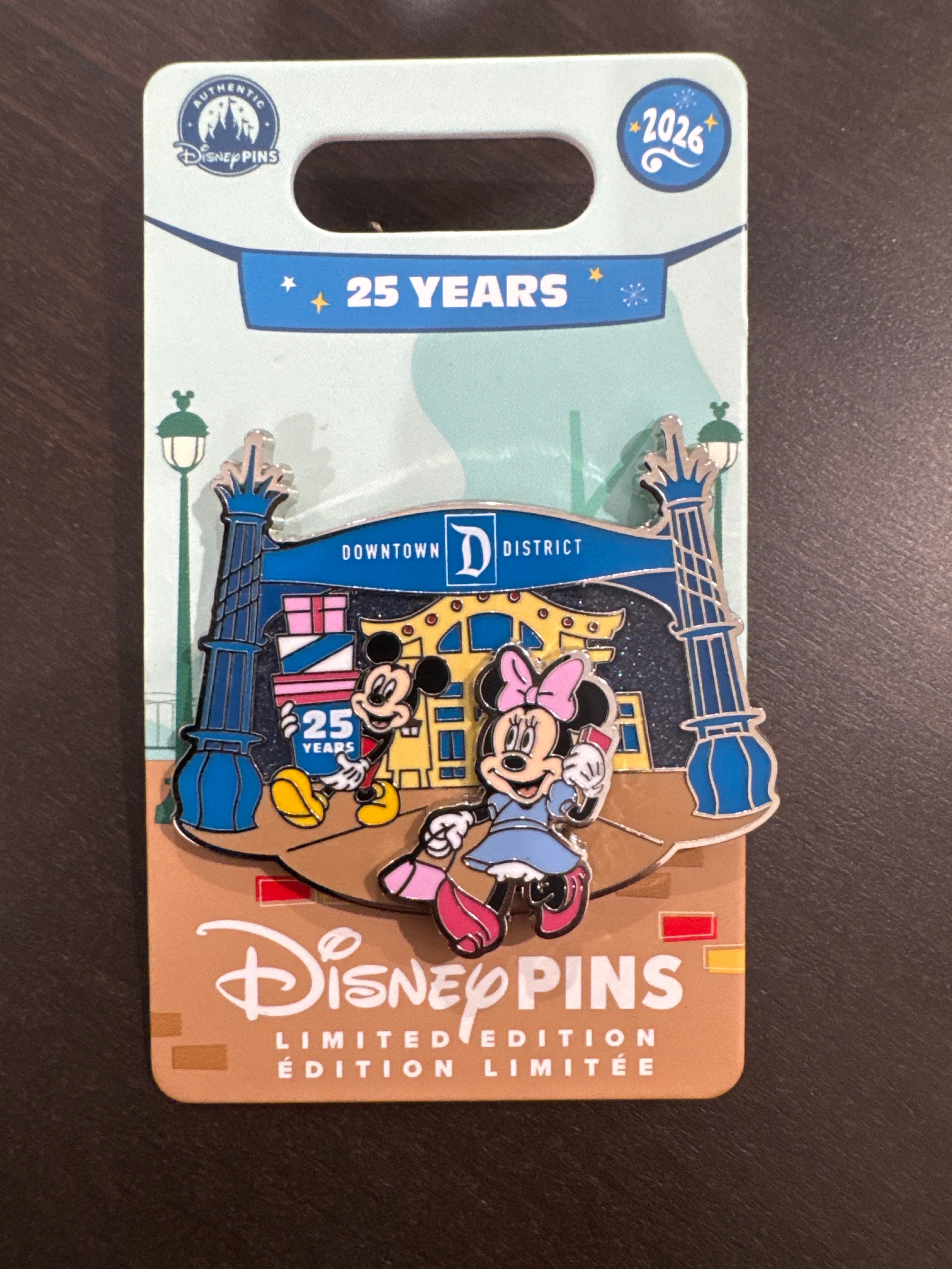 Downtown Disney 25th Anniversary - Mickey and Minnie front