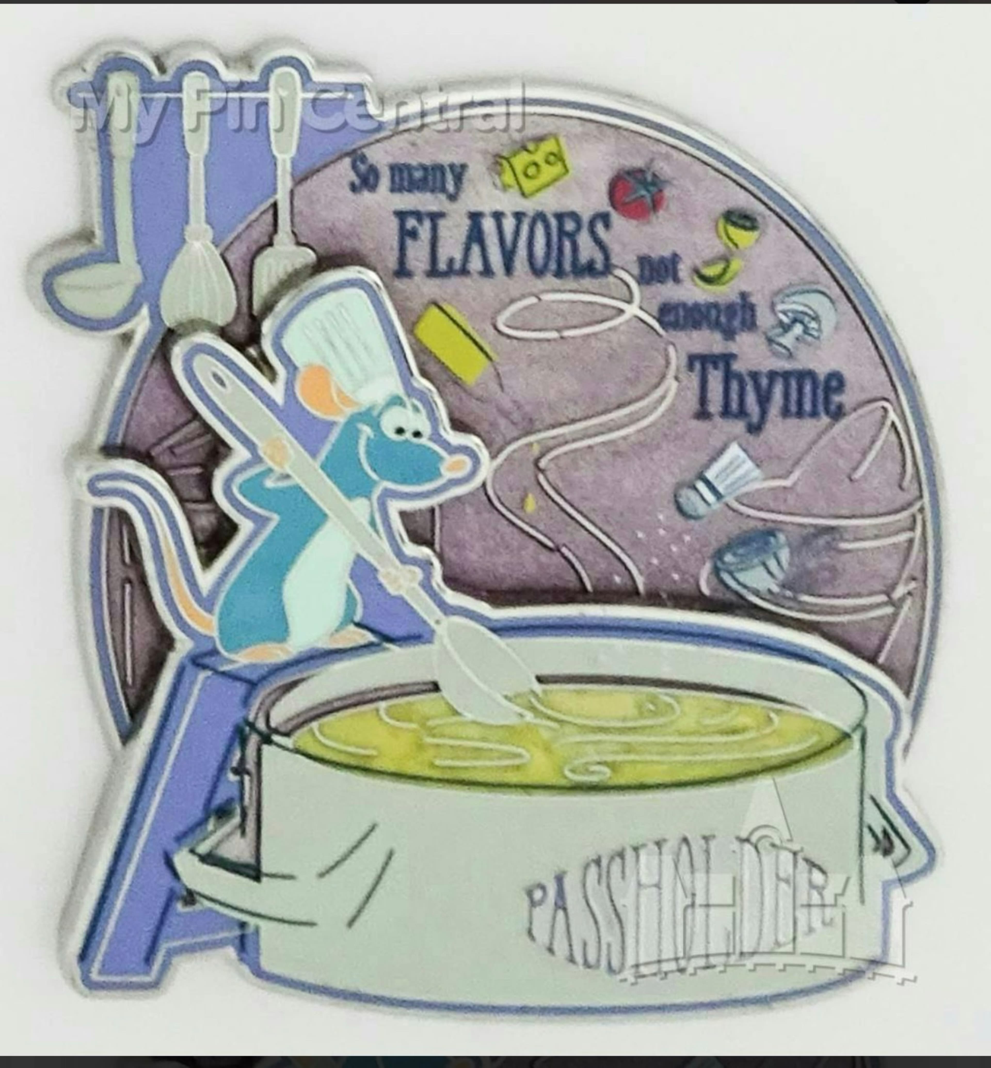 Limited Edition Passholder Remy EPCOT International Food & Wine Festival 2022 Pin
