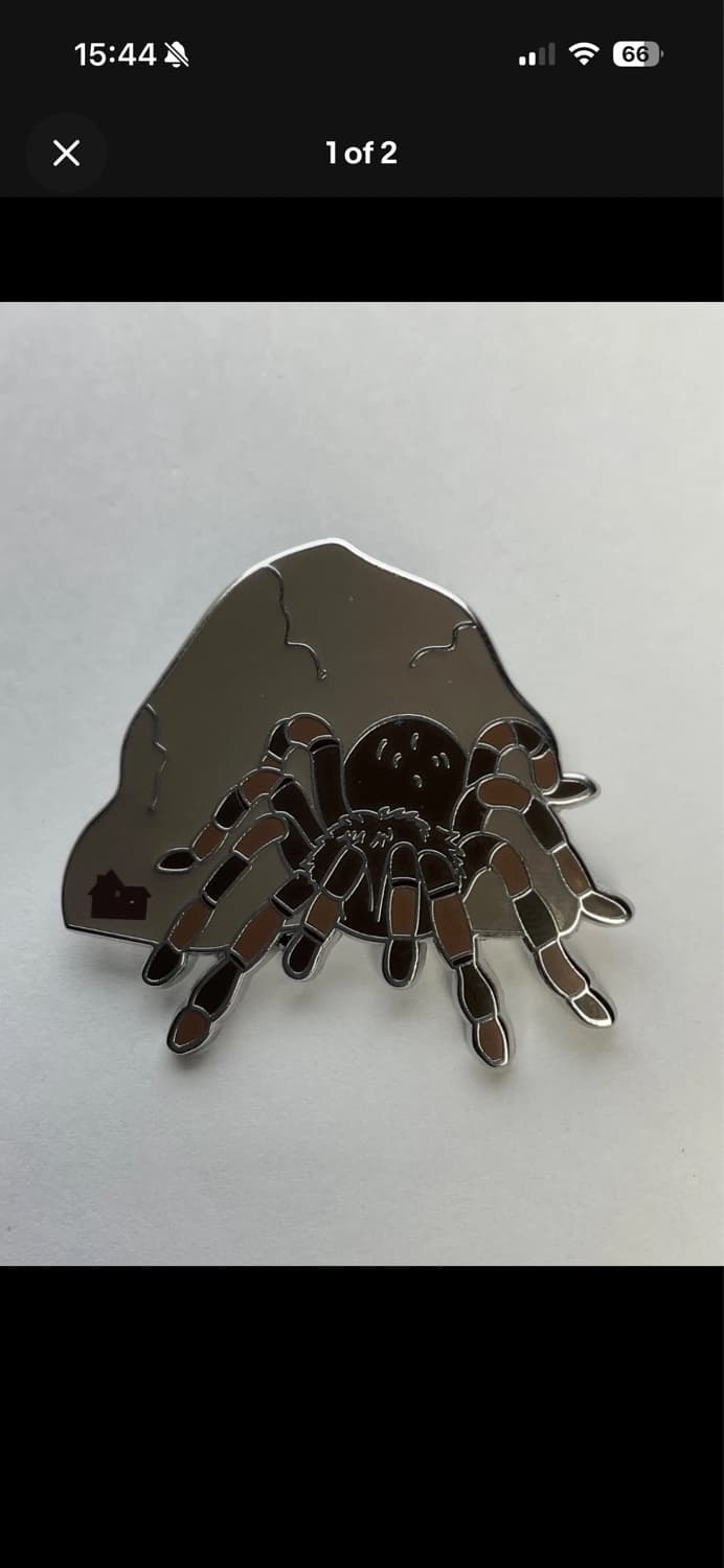 Hidden Mickey 2016 Tarantula Pin
