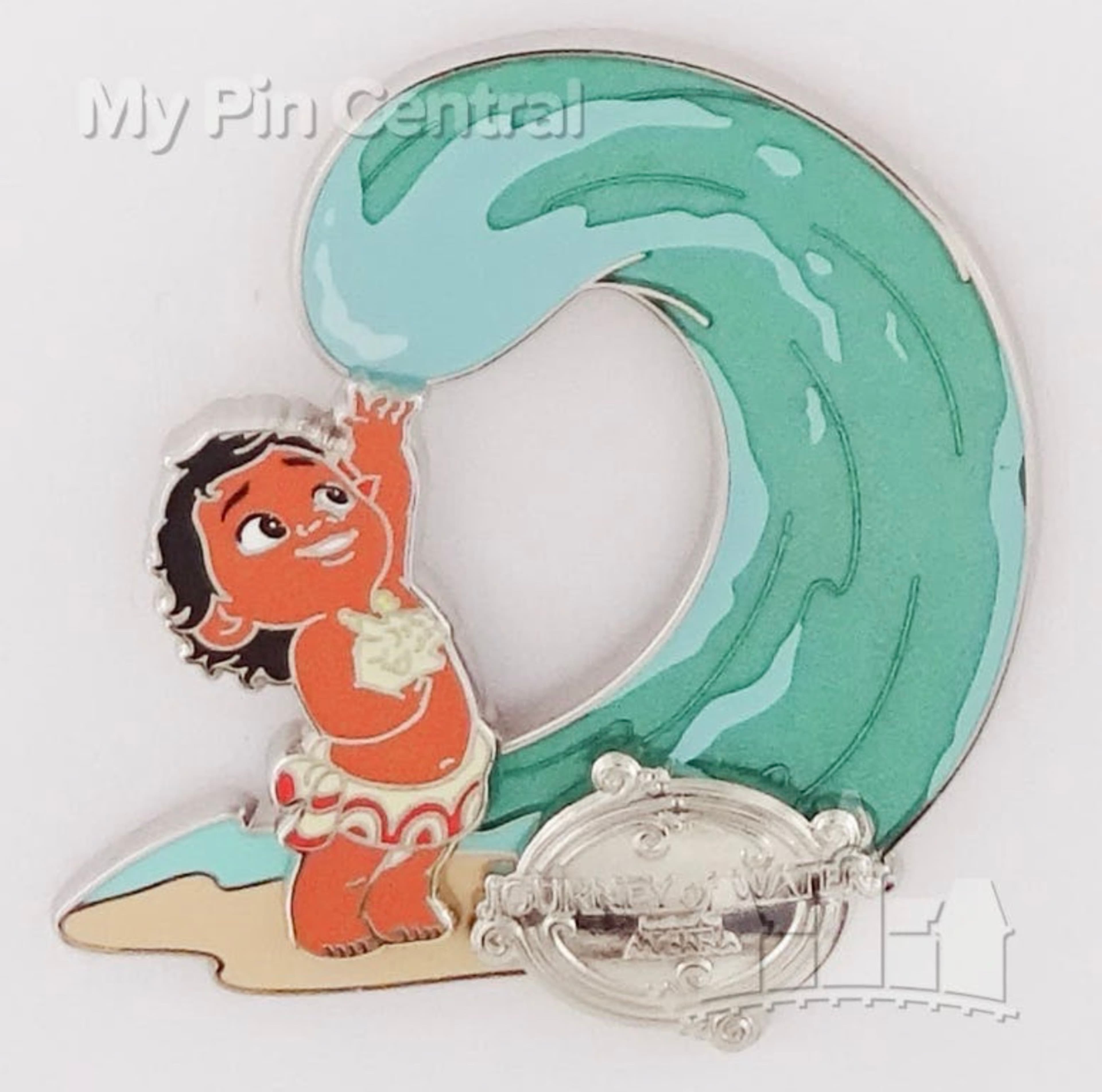 Baby Moana Journey of Water Epcot Opening Day Pin