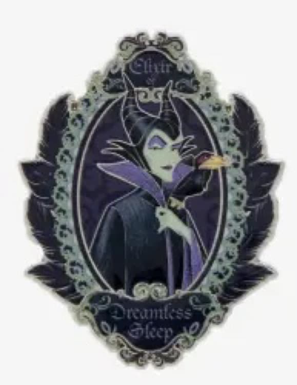 Maleficent Elixir of Dreamless Sleep Enamel Pin