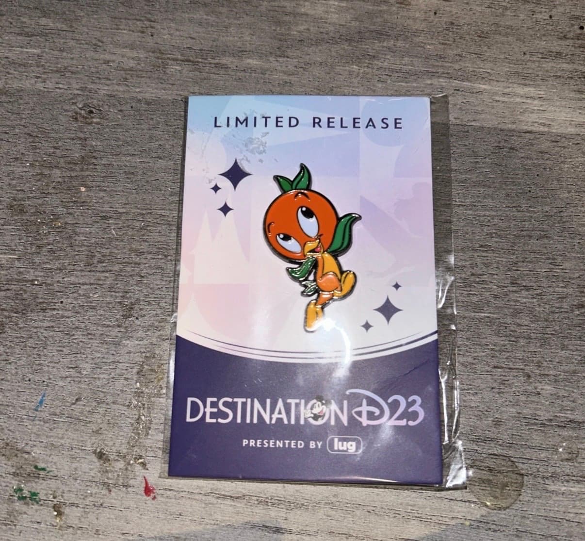 Orange Bird Destination D23 Event Exclusive Pin