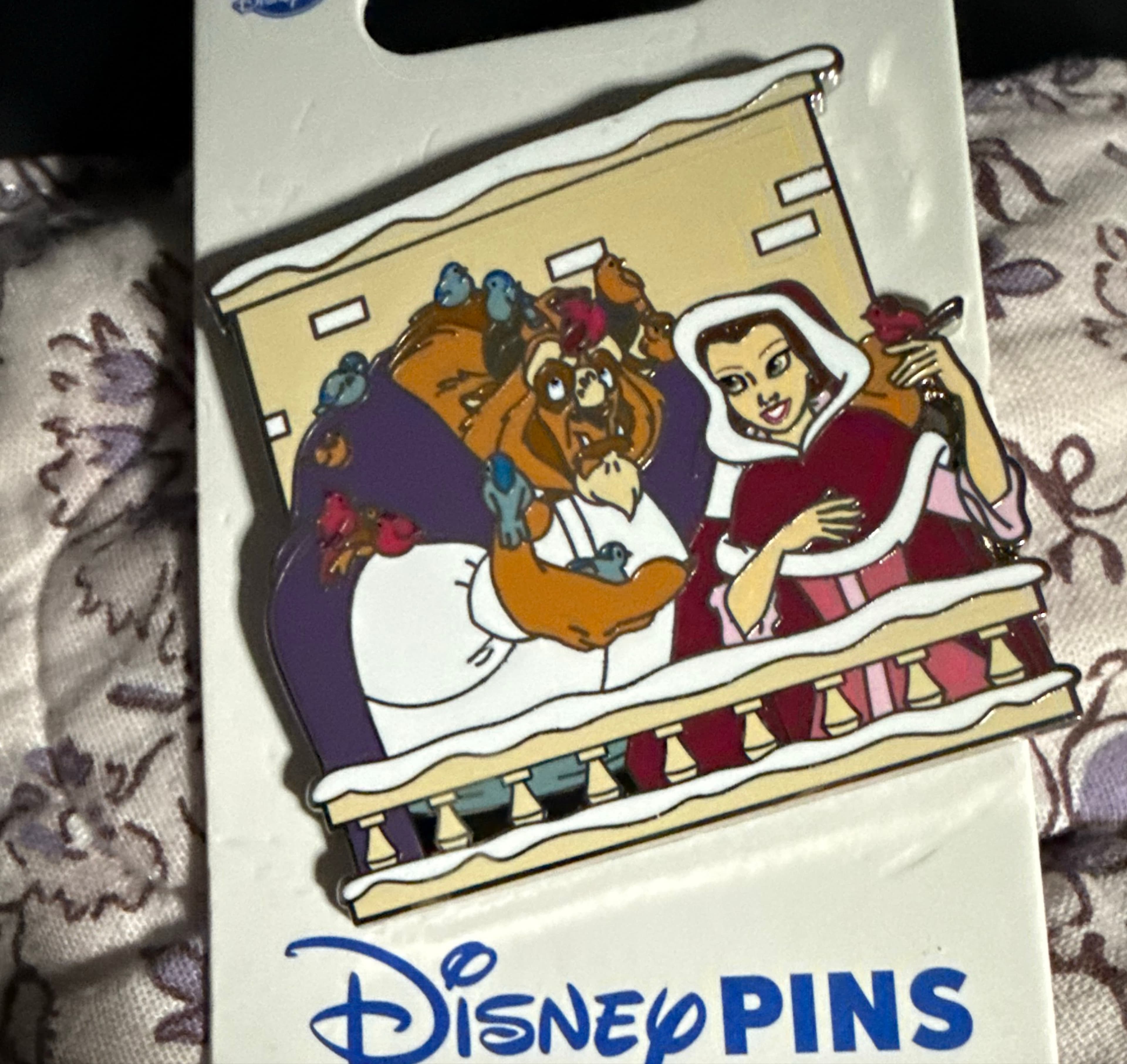 Winter Beast & Belle with the Birds