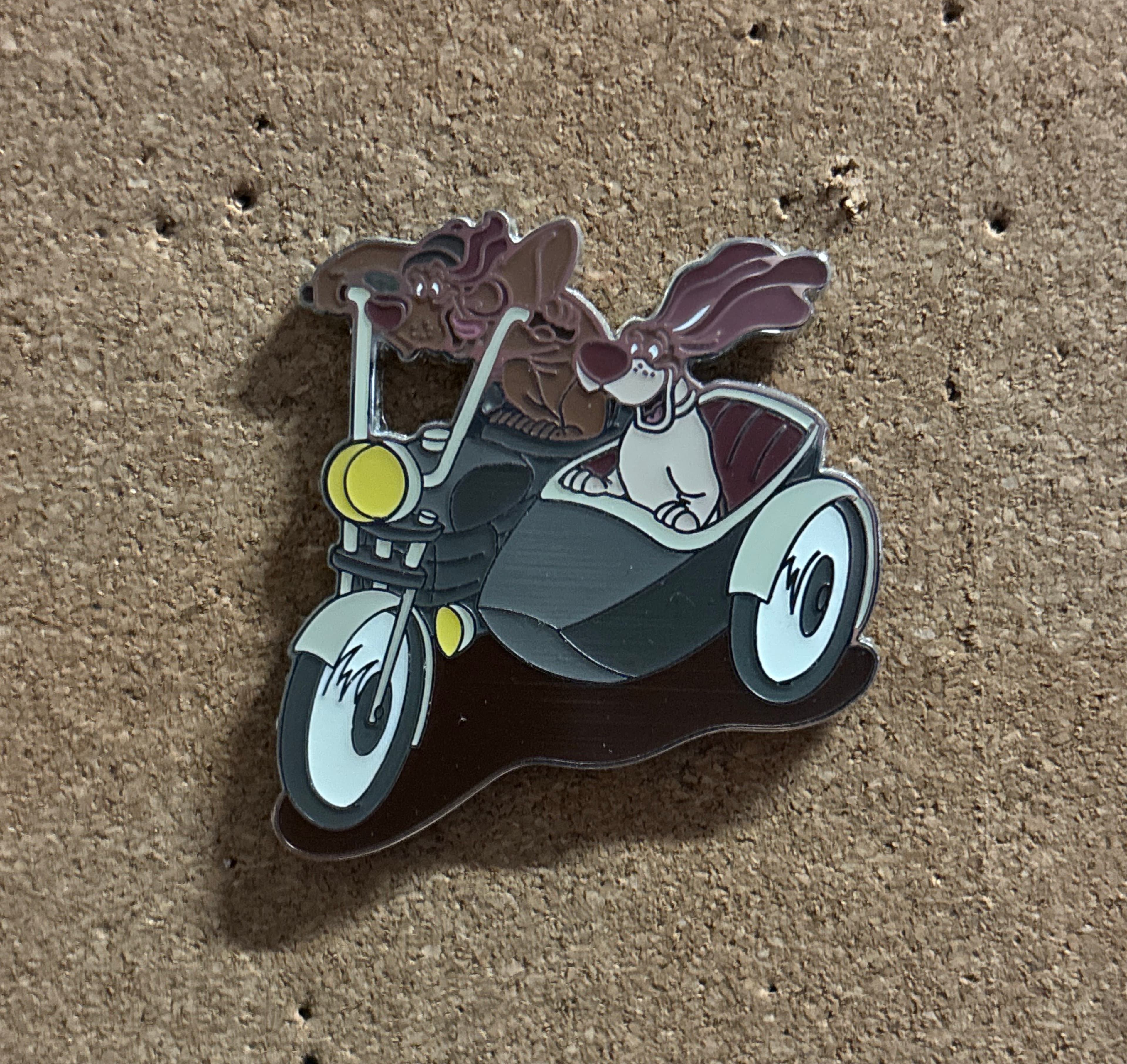 Napoleon and Lafayette Riding Motorcycle - The Aristocats