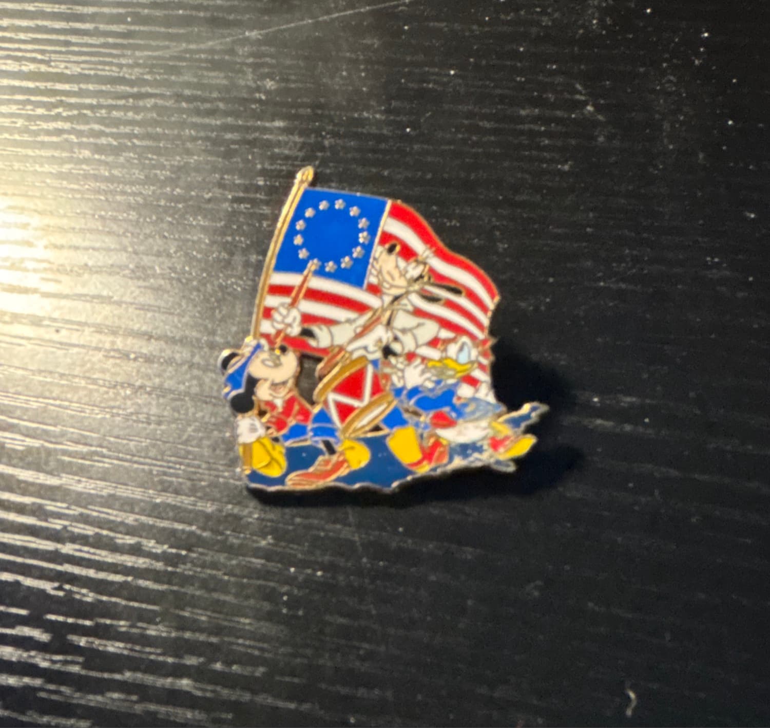 Mickey, Goofy, Donald - Fab 3 - America on Parade - Bicentennial front