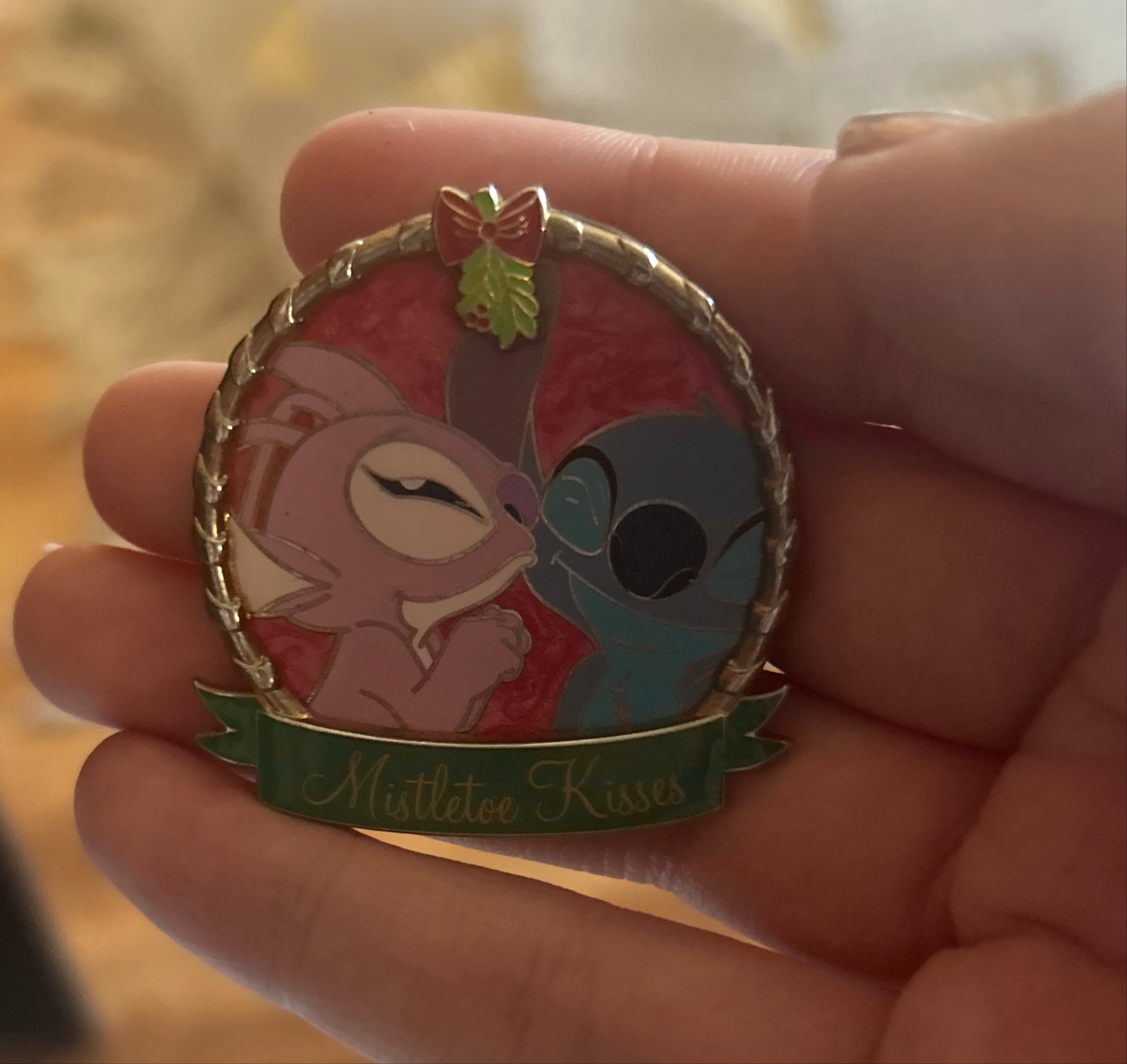 Stitch and angel mistletoe