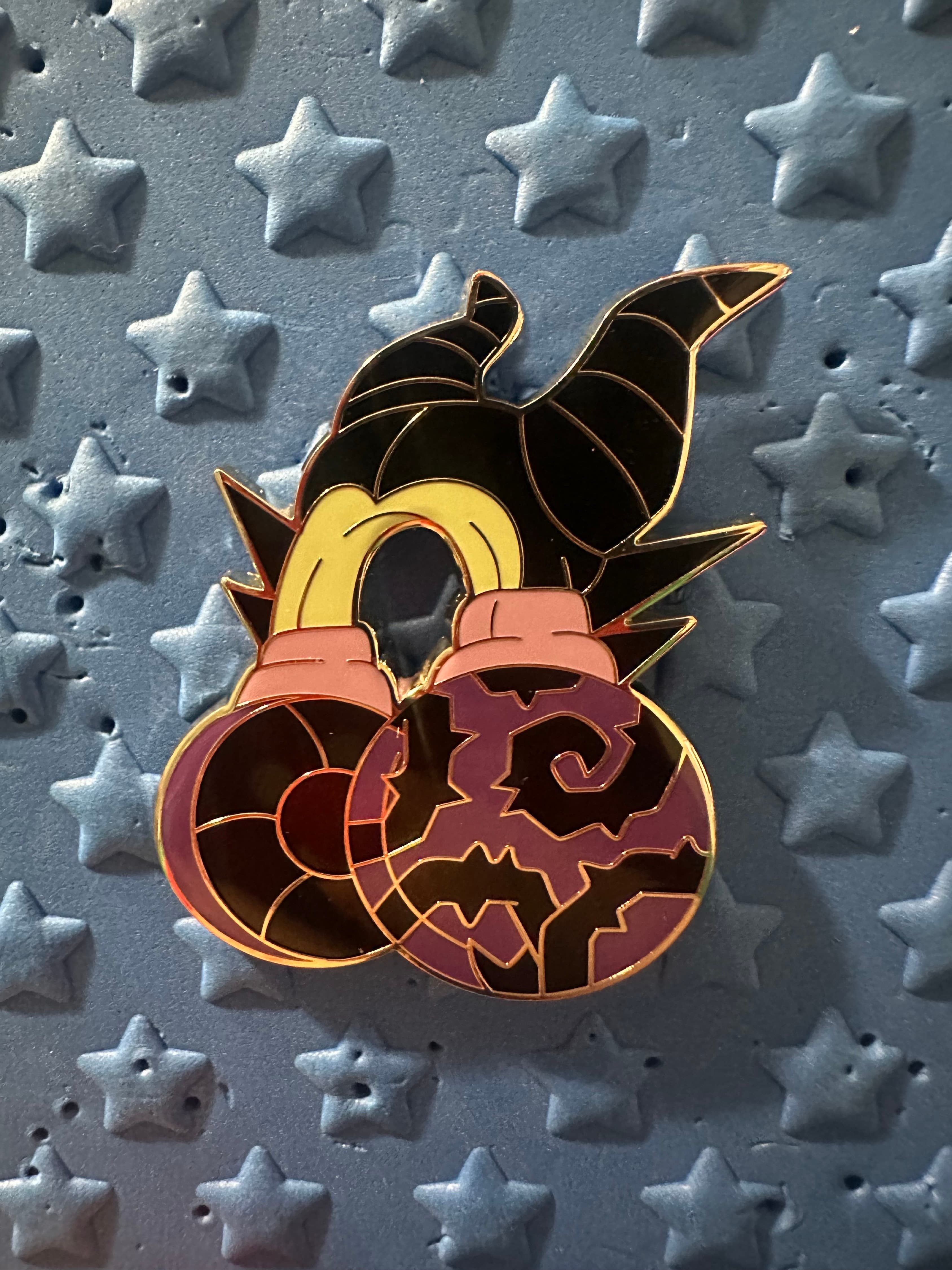 Maleficent Headphones Pin