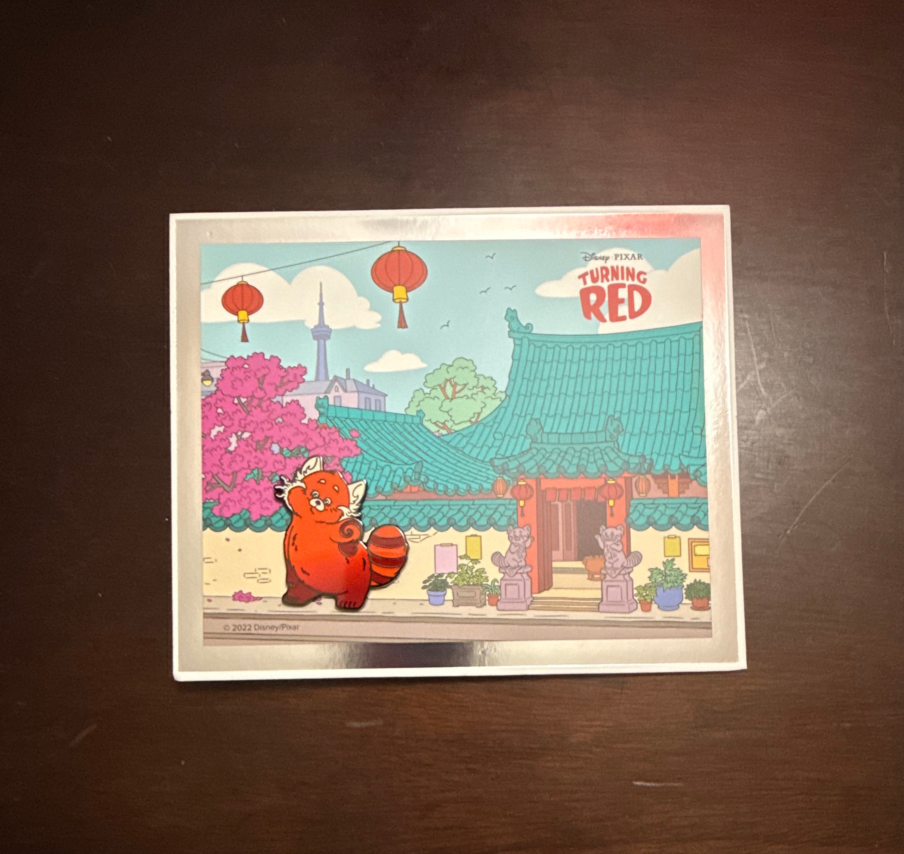 Mei Lee as Red Panda - Turning Red (on Scenic Card)