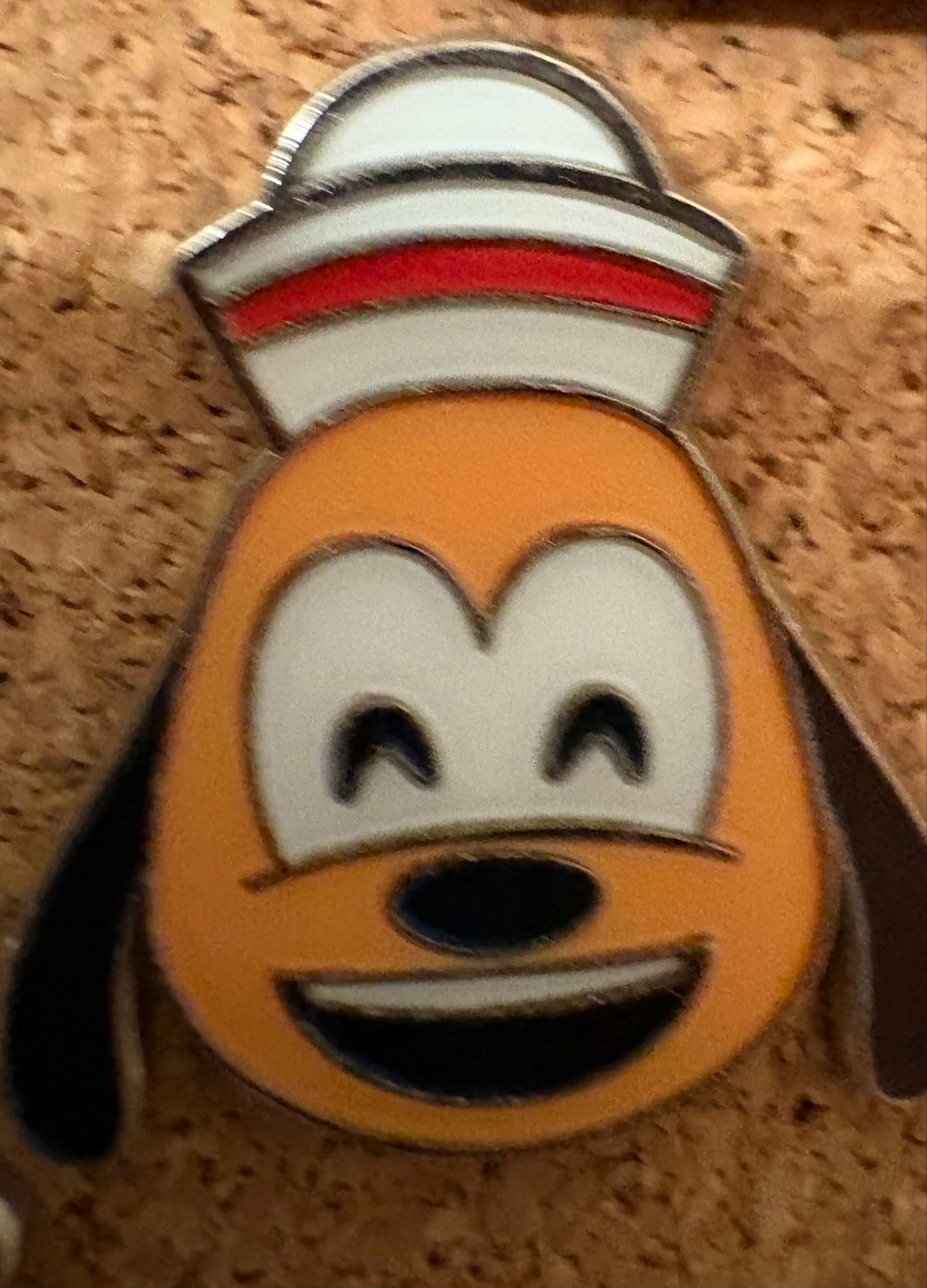 Pluto Disney Cruise Line Face Pin