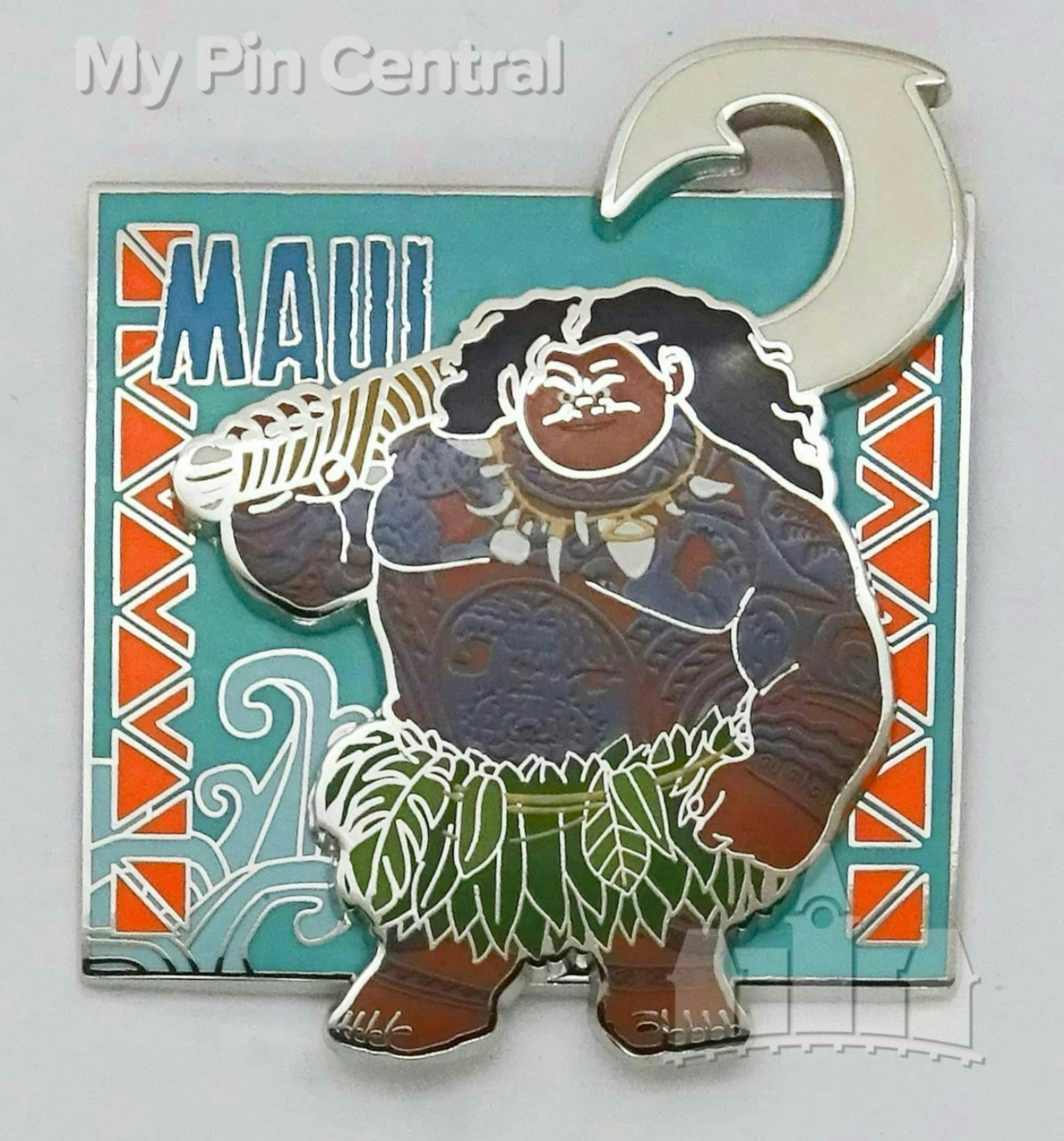 Maui with Fishhook - Moana front